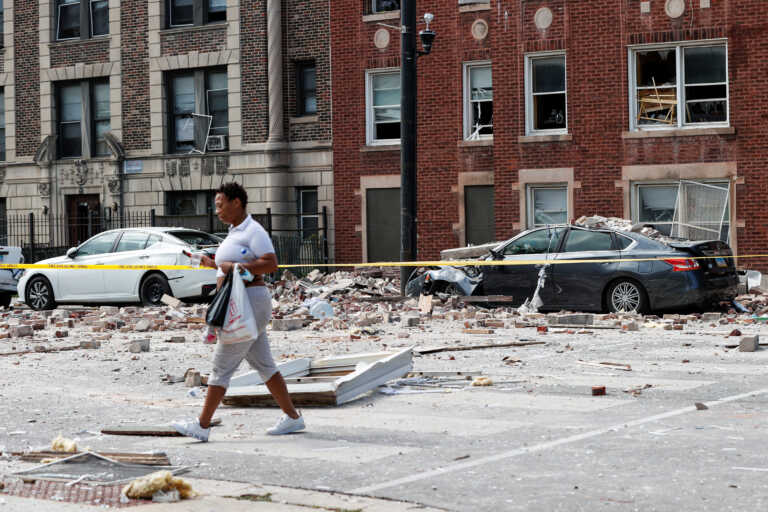 Έκρηξη σε κτίριο στο Σικάγο - Έξι τραυματίες και μεγάλες υλικές καταστροφές