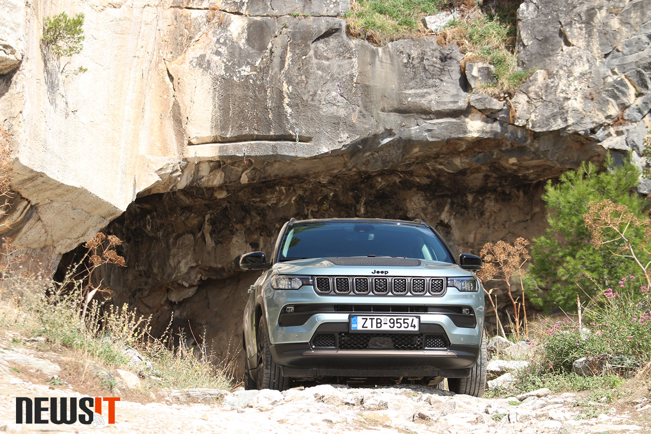 Jeep Compass e-Hybrid Upland 1.5T 130PS – Δοκιμή: Οικονομικό, οικολογικό και Jeep