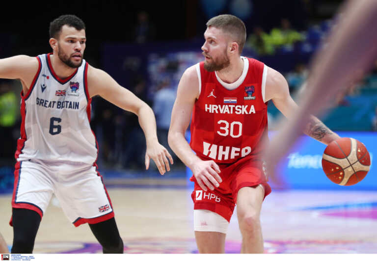 Eurobasket 2022, Μεγάλη Βρετανία – Κροατία 65-86: Πρώτη νίκη για τους Κροάτες με εντυπωσιακό τρίτο δεκάλεπτο