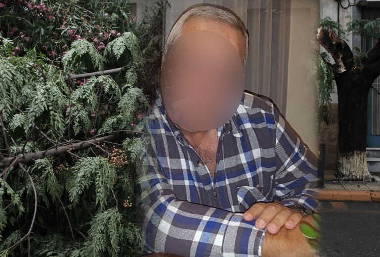«Βγήκε στην αυλή να πάρει το κινητό του και τον καταπλάκωσε δέντρο» – Συγκλονίζουν οι λεπτομέρειες της τραγωδίας με τον 69χρονο στις Σέρρες