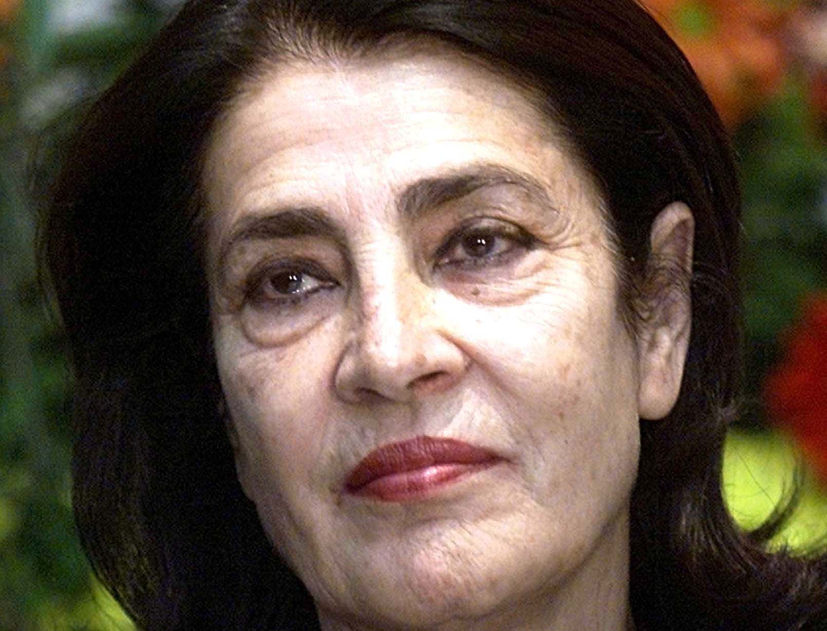 ATH01 - 20011206 - ATHENS, GREECE :  File picture dated March 2001 of Greek actress  Irene Pappas, who was chosen "Woman Europe of the Year 2002" by the International Association for Promoting Women in Europe in Brussels on Thursday, 06 December 2001 for her contribution  to European projects. EPA PHOTO EPA