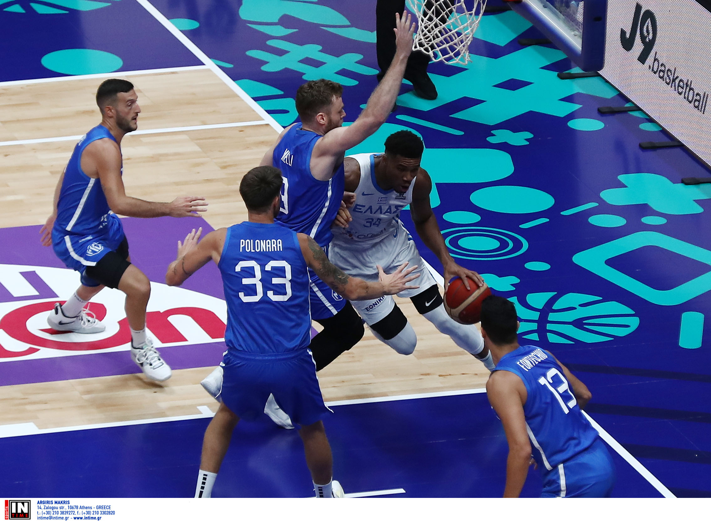 Ελλάδα – Ιταλία LIVE η δεύτερη αναμέτρηση της γαλανόλευκης στο Eurobasket 2022
