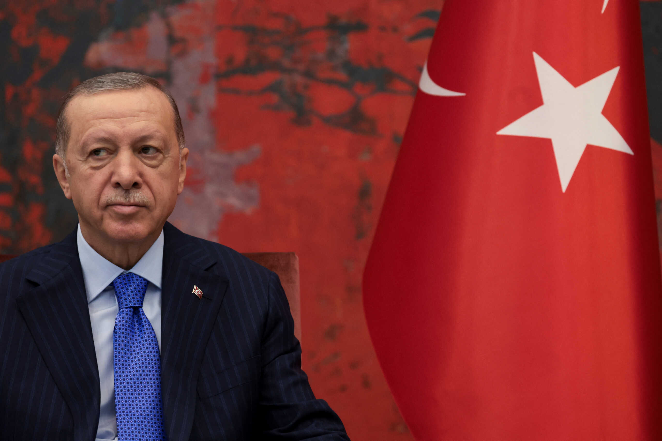 Turkey's President Tayyip Erdogan meets with his Serbian counterpart Aleksandar Vucic (not pictured) during a visit to Belgrade, Serbia September 7, 2022. REUTERS