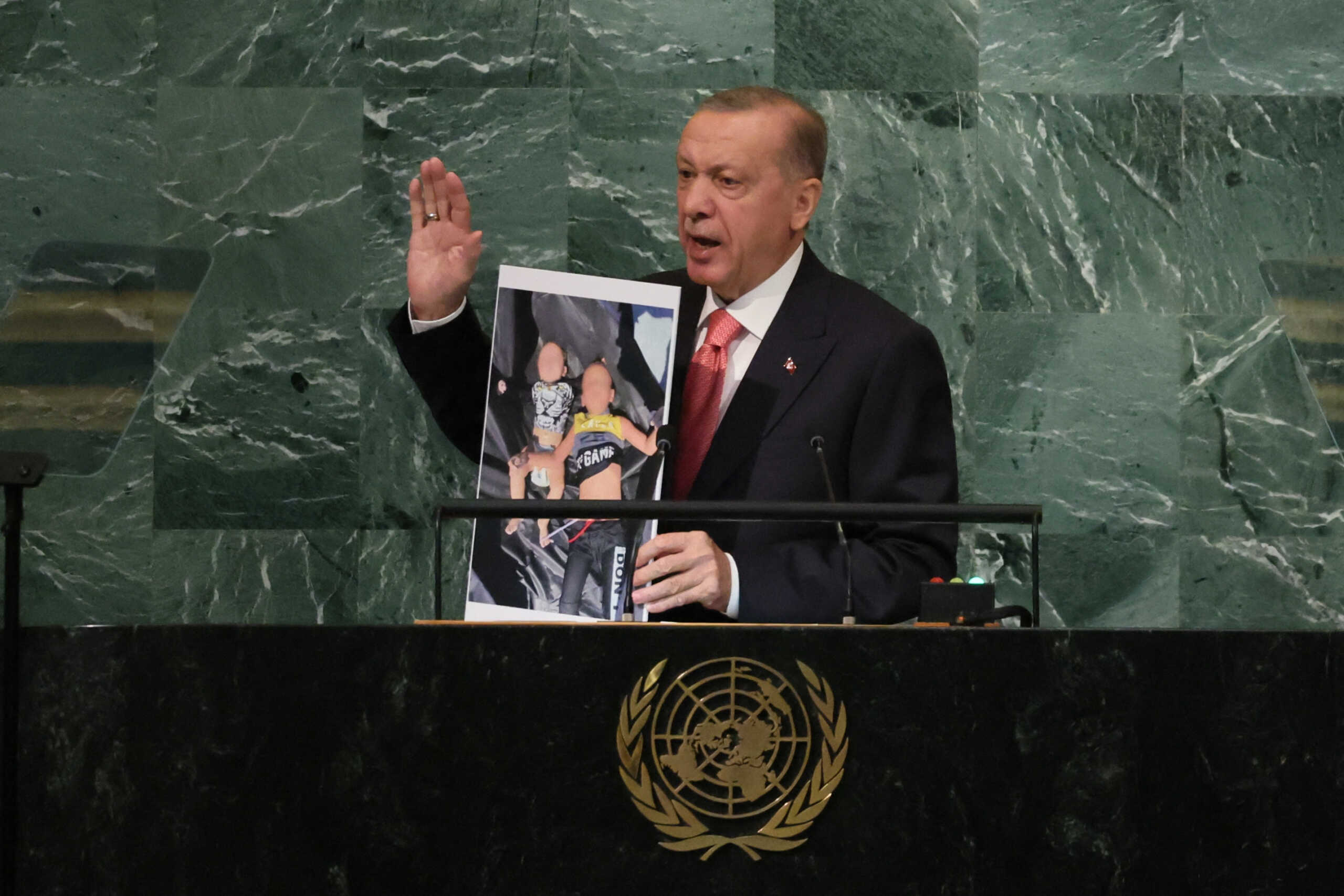 Ερντογάν στον ΟΗΕ: Η Ελλάδα κάνει εγκλήματα κατά της ανθρωπότητας  