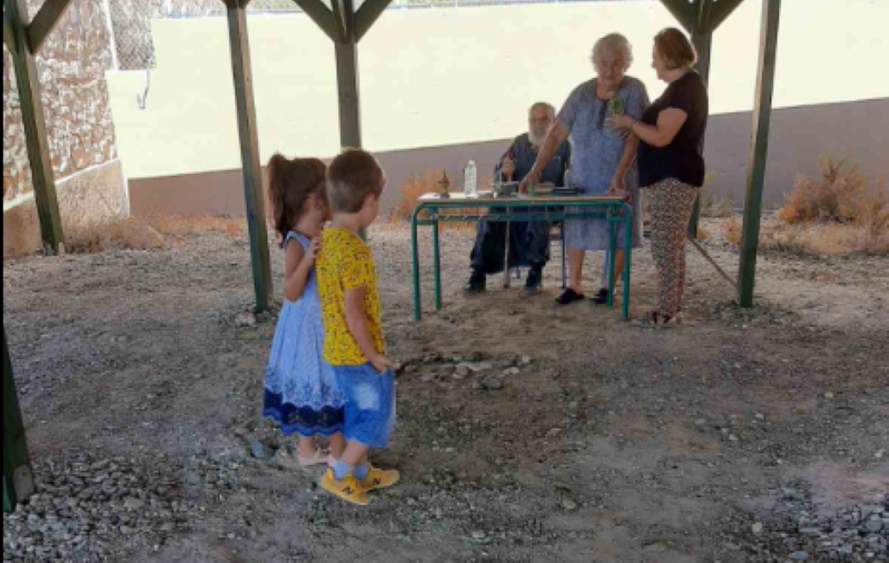 Γαύδος: Αγιασμός για τους δύο μικρούς μαθητές του νηπιαγωγείου