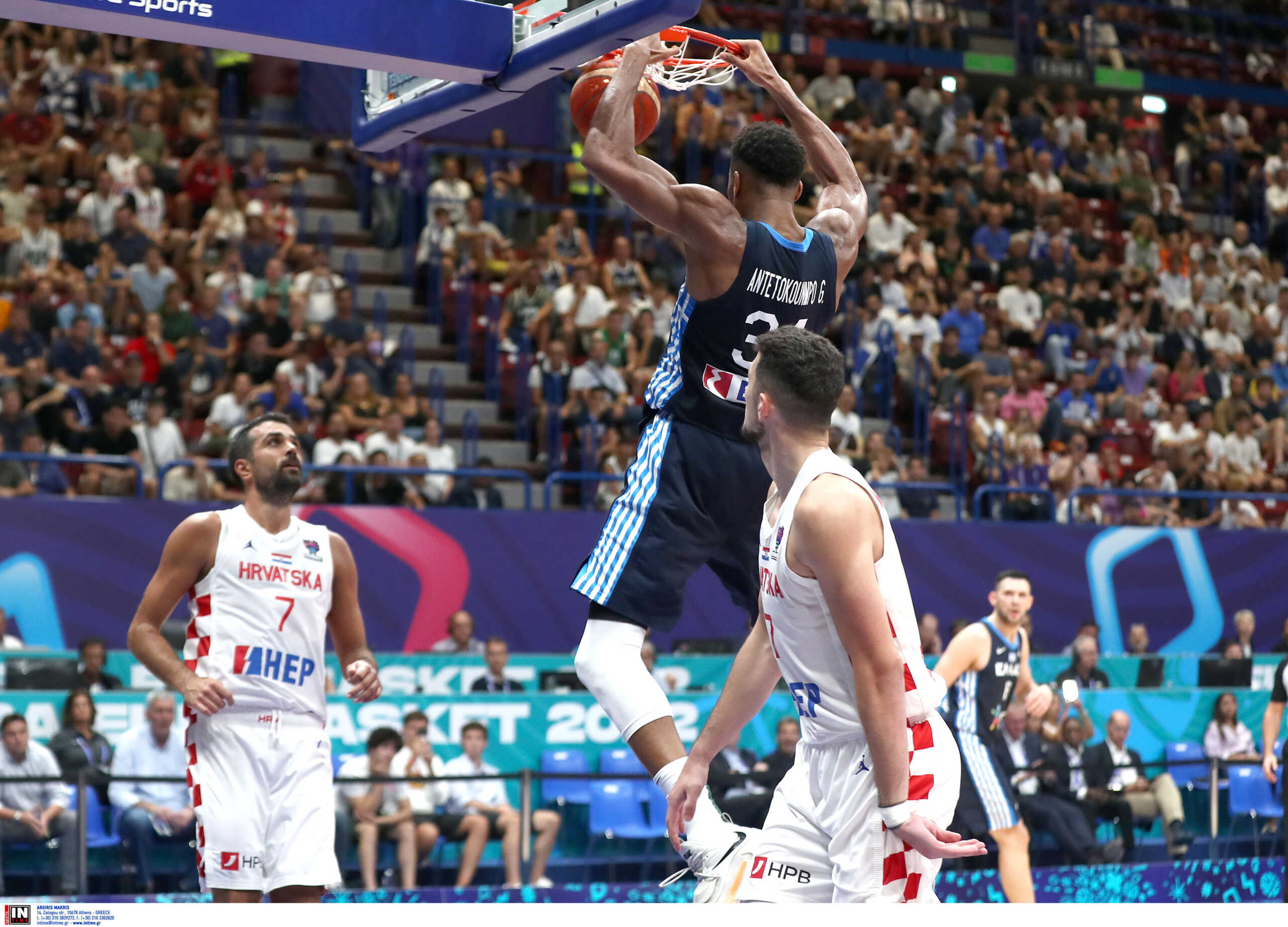 Eurobasket 2022, Κροατία – Ελλάδα 85-89: Θρίλερ με ασύλληπτο Γιάννη Αντετοκούνμπο και Ντόρσεϊ εκτελεστή