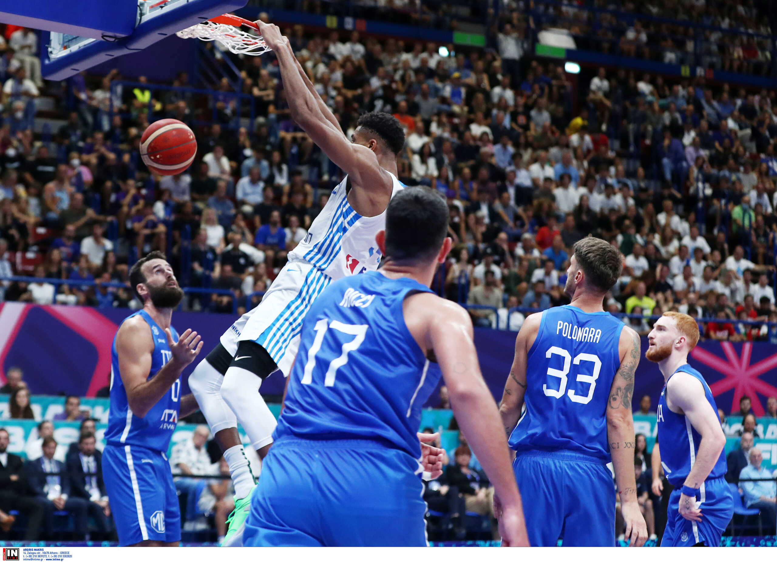 Εθνική Ελλάδας μπάσκετ: Ασταμάτητος ο Γιάννης Αντετοκούνμπο και κόντρα στην Ιταλία