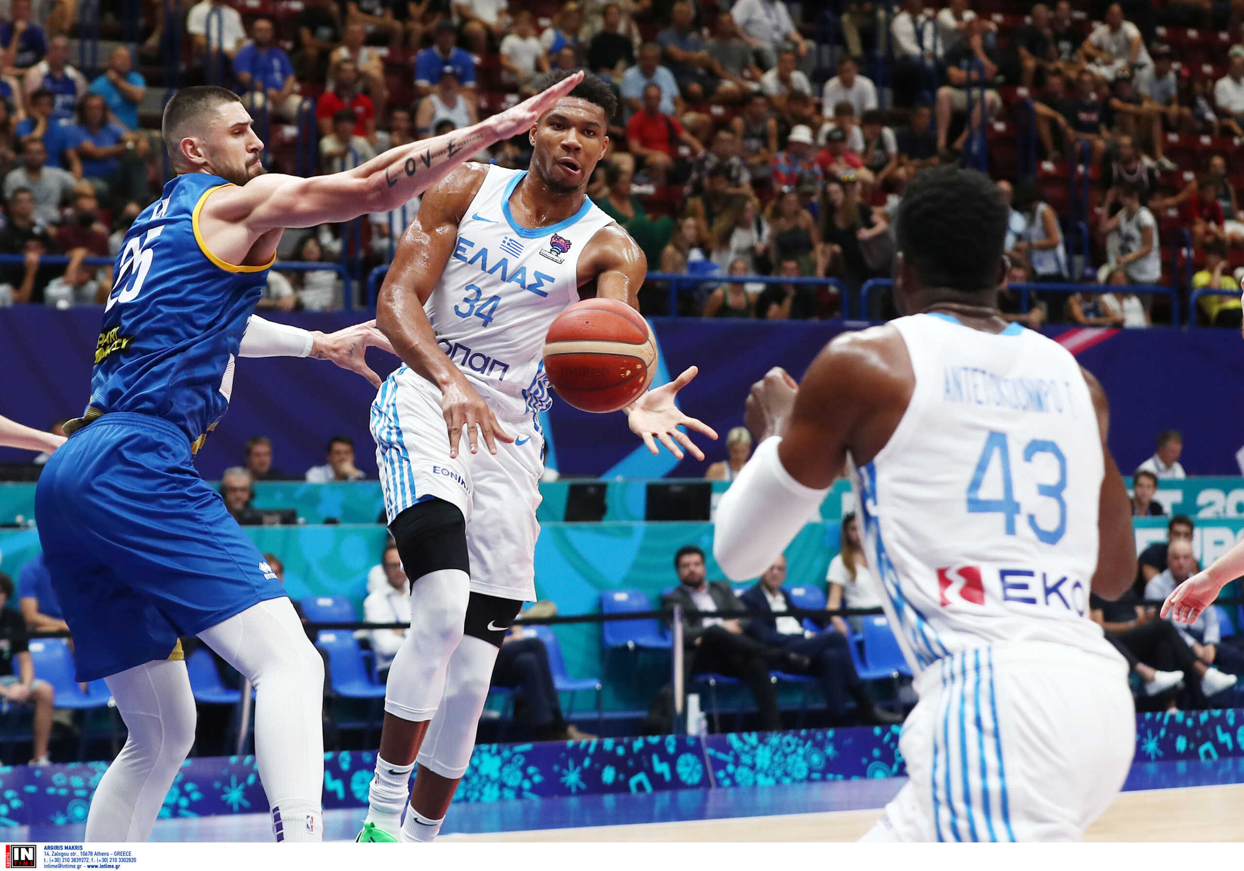Εθνική Ελλάδας μπάσκετ: Η επική ατάκα του Θανάση Αντετοκούνμπο για τον Γιάννη