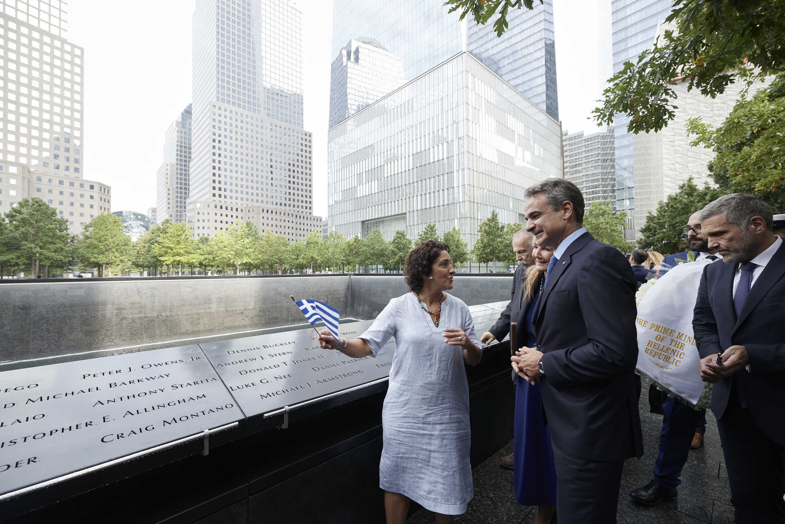 Φόρος τιμής στα θύματα της 11ης Σεπτεμβρίου από τον πρωθυπουργό – Επισκέφθηκε το Ground Zero