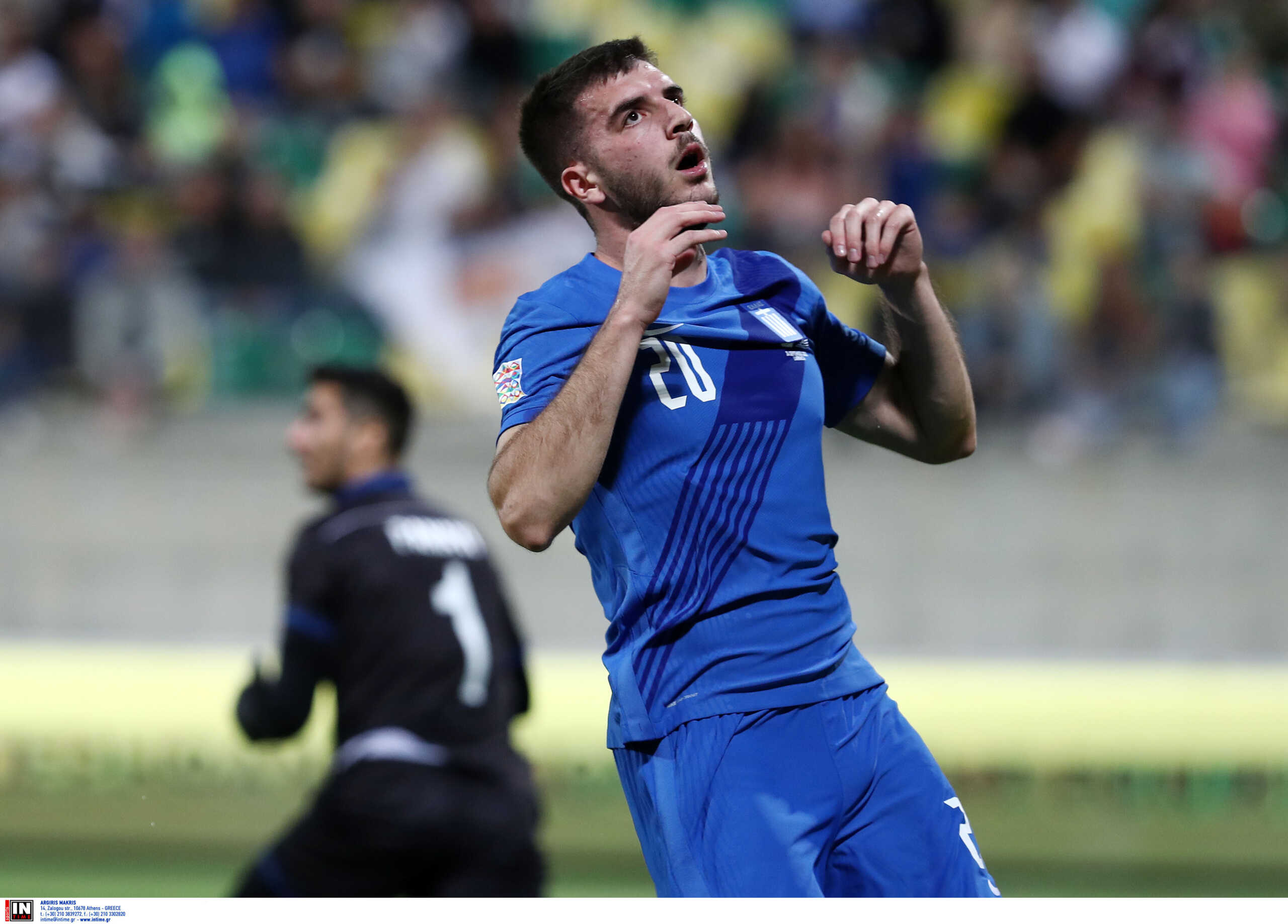 Κύπρος – Ελλάδα 1-0: Πρώτη ήττα στο Nations League για τη «γαλανόλευκη»