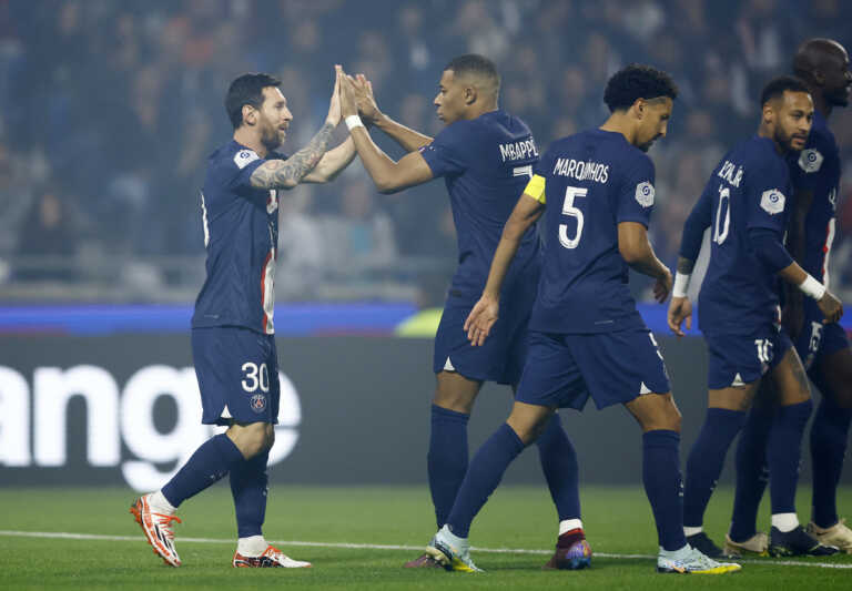Λιόν – Παρί Σεν Ζερμέν 0-1: Με γκολ του Λιονέλ Μέσι στην κορυφή οι Παριζιάνοι