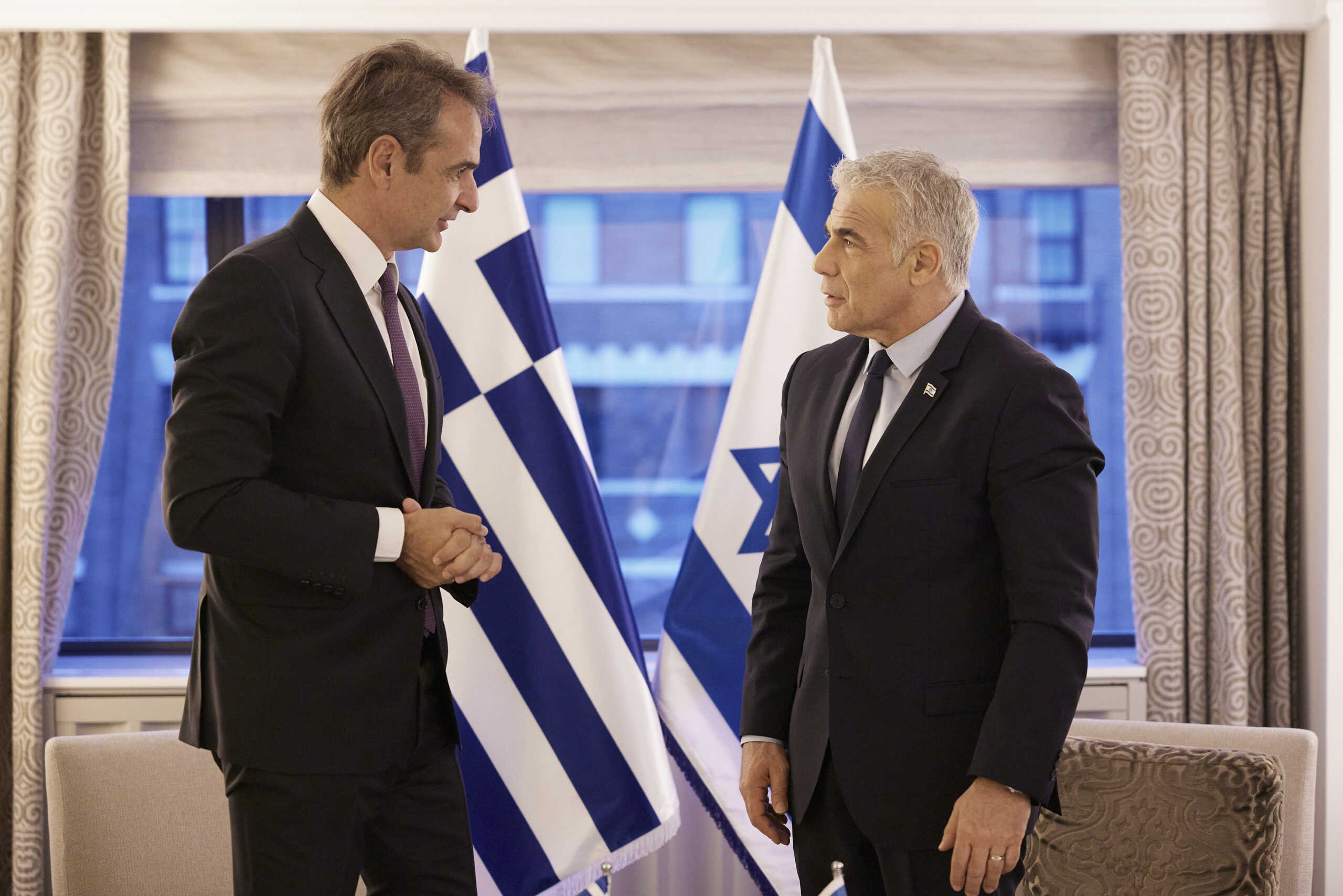 Ισραήλ – Γιαΐρ Λαπίντ: «Η συνάντησή μου με τον Κυριάκο Μητσοτάκη απόδειξη της ιδιαίτερης σχέσης με την Ελλάδα»