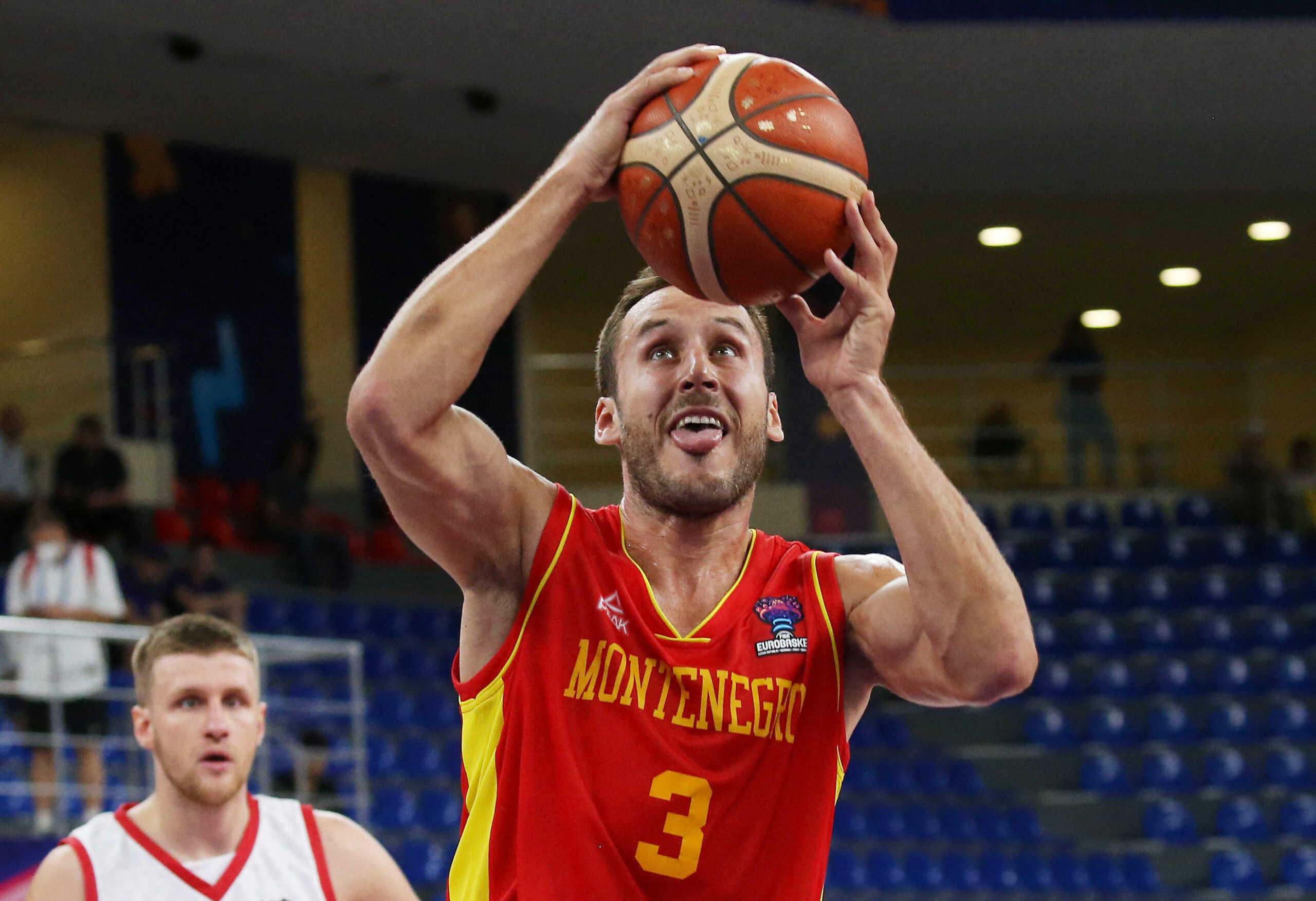 Basketball - EuroBasket Championship - Group A - Bulgaria v Montenegro - Tbilisi Arena, Tbilisi, Georgia - September 4, 2022 Montenegro's Vladimir Mihailovic in action REUTERS