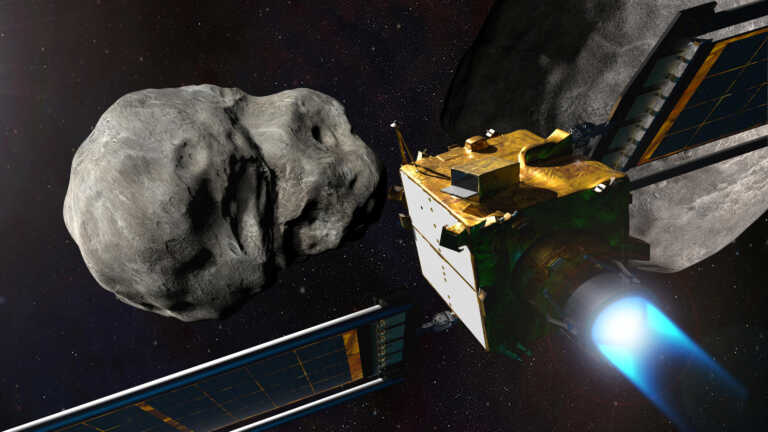 Ιστορική στιγμή! Σκάφος καμικάζι της NASA έπεσε πάνω σε αστεροειδή για τον βγάλει από την πορεία του – Βίντεο