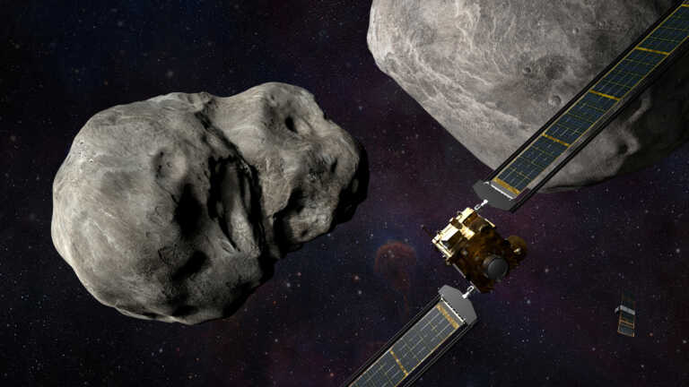 H NASA ανακοίνωσε ότι το σκάφος DART έβγαλε από την τροχιά του τον αστεροειδή Δίμορφο