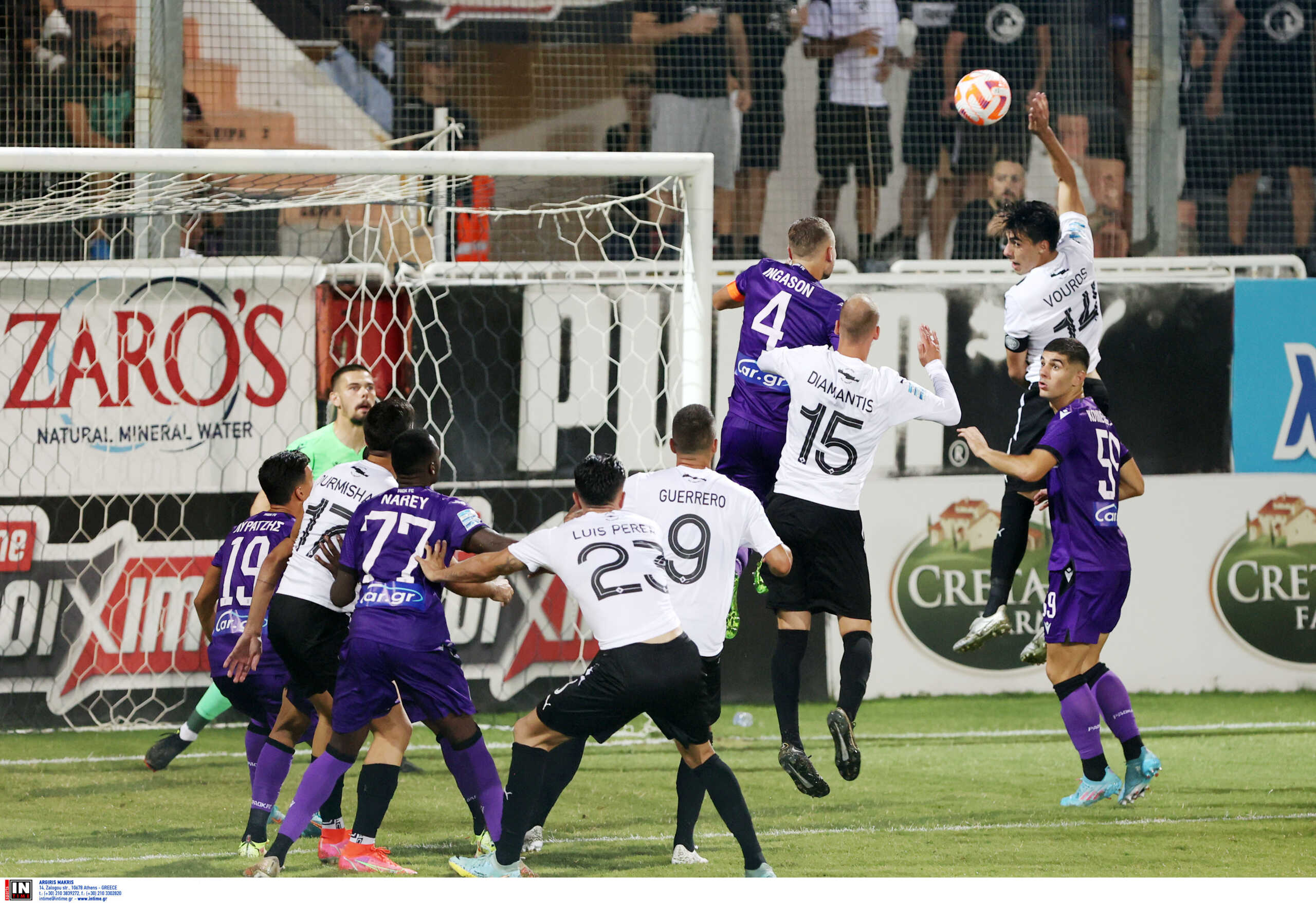 Super League 1, ΟΦΗ – ΠΑΟΚ 1-1: Buzzer beater Διαμαντή και ισοπαλία στο Ηράκλειο