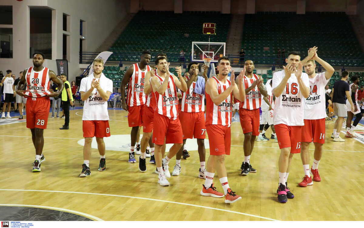 Ολυμπιακός: Το τελετουργικό πριν από τους αγώνες χωρίς τον Γιώργο Πρίντεζη