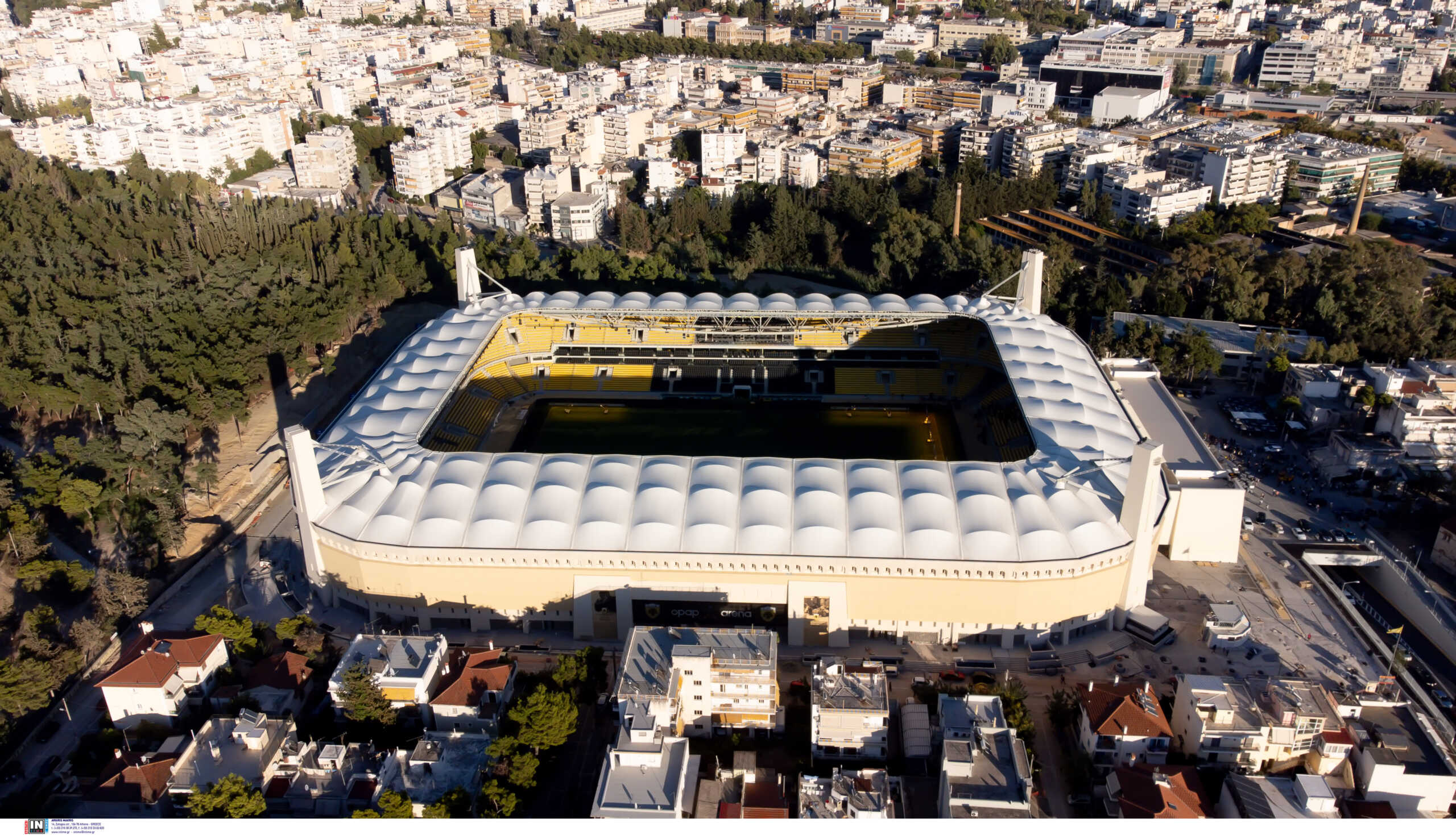 Opap Arena: Η μετάδοση των εγκαινίων του νέου γηπέδου της ΑΕΚ για τους Έλληνες του εξωτερικού