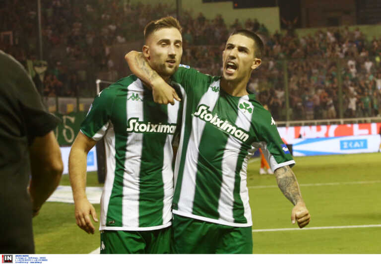 Παναθηναϊκός - ΑΕΚ 2-1: Πράσινο το αθηναϊκό ντέρμπι και η κορυφή του πρωταθλήματος