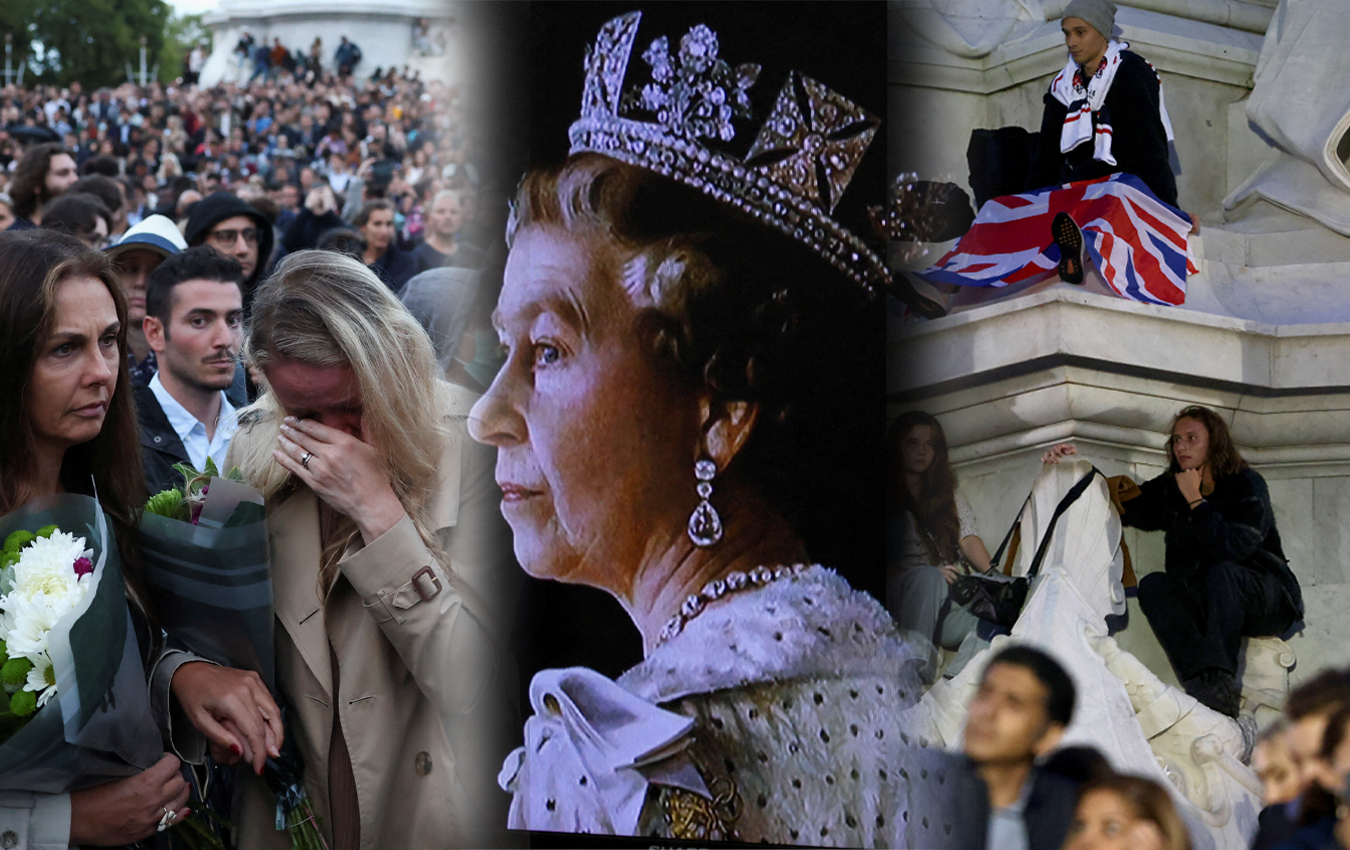 Βασίλισσα Ελισάβετ: Βυθισμένη στο πένθος η Βρετανία για το θάνατό της