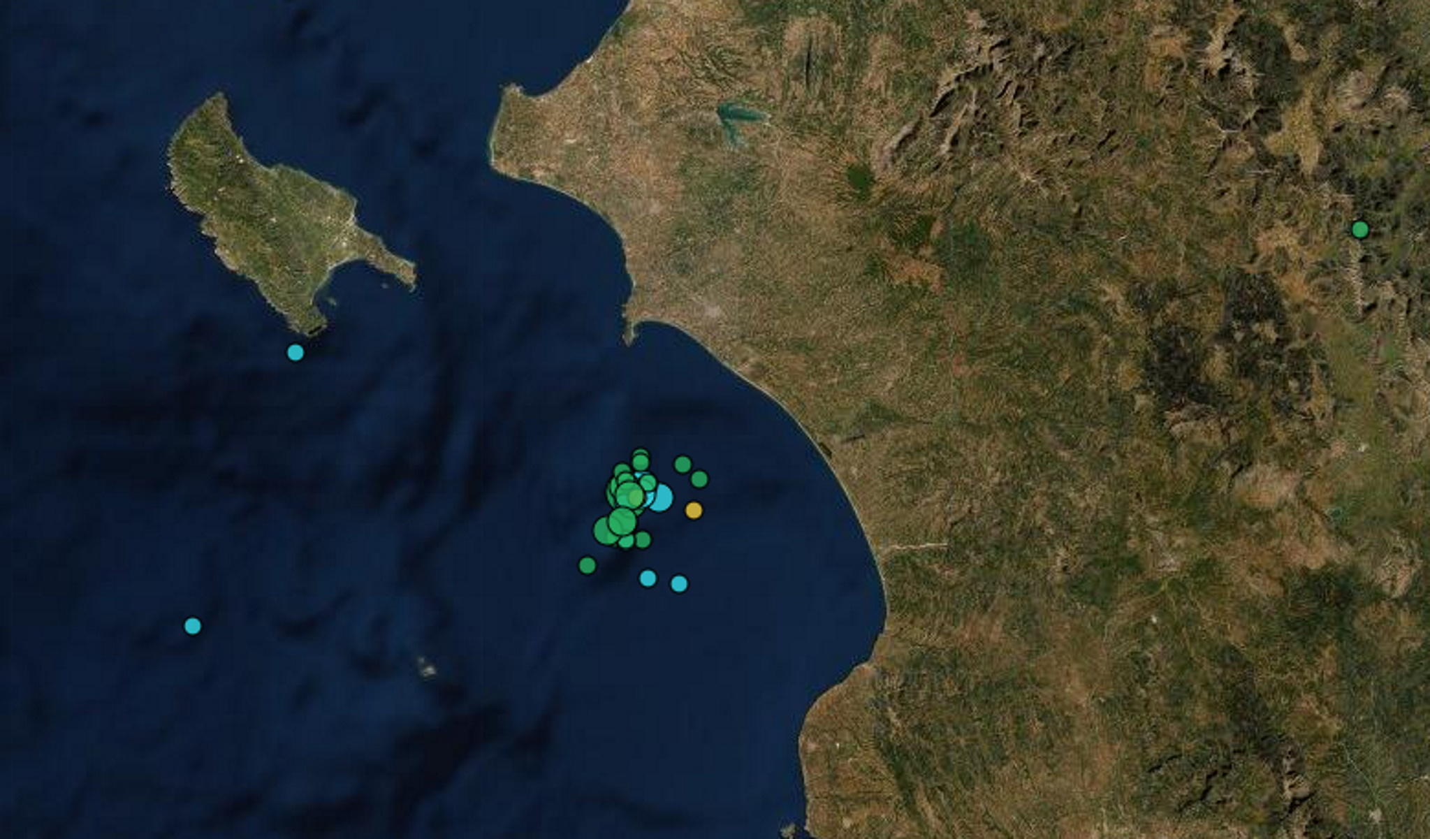 Σεισμός 4,1 Ρίχτερ στην Ηλεία – Στη θάλασσα το επίκεντρο
