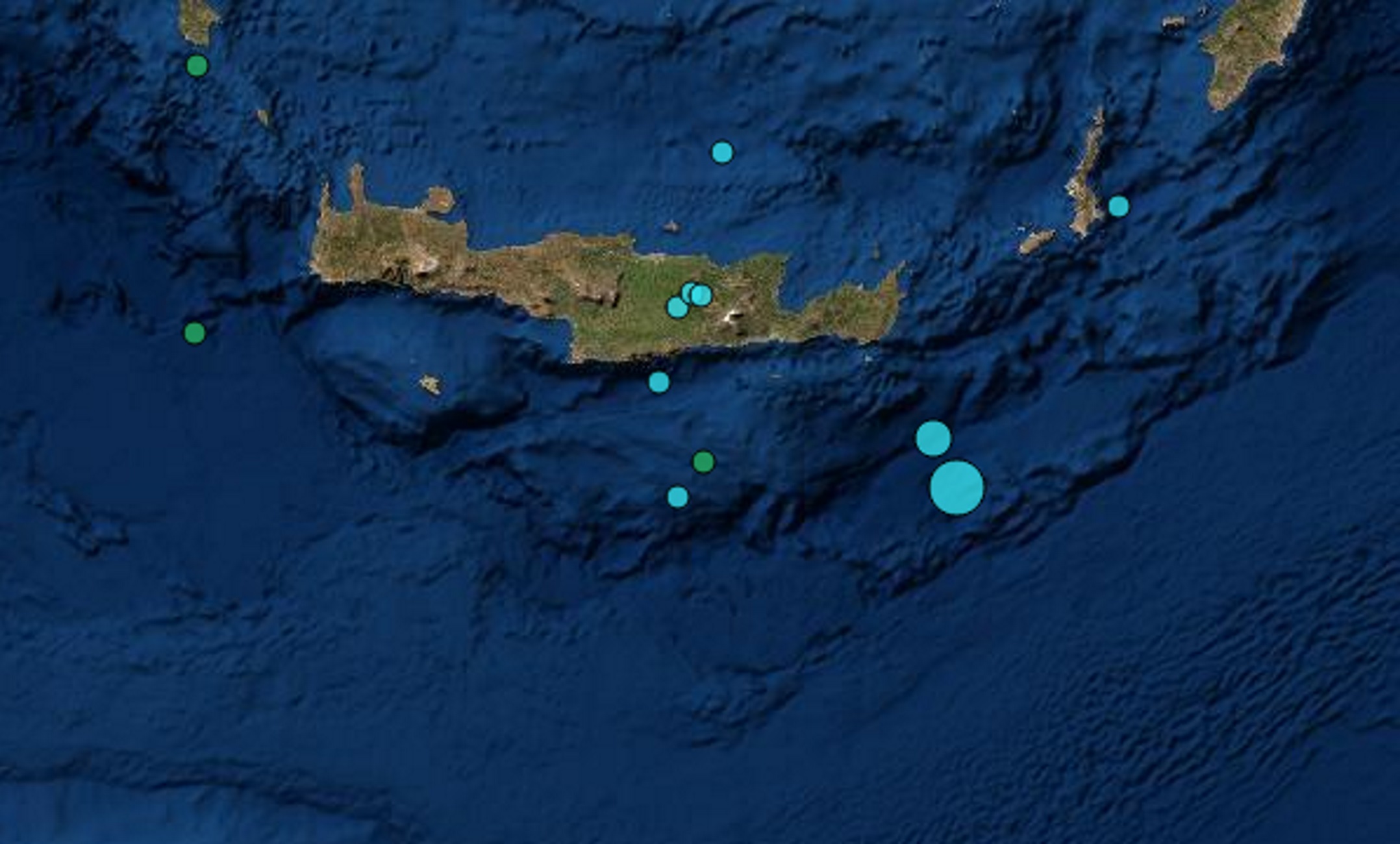 Σεισμός 4,1 Ρίχτερ στην Κρήτη: Αισθητός σε Λασίθι και Ηράκλειο – Τι δείχνει η πρώτη μέτρηση