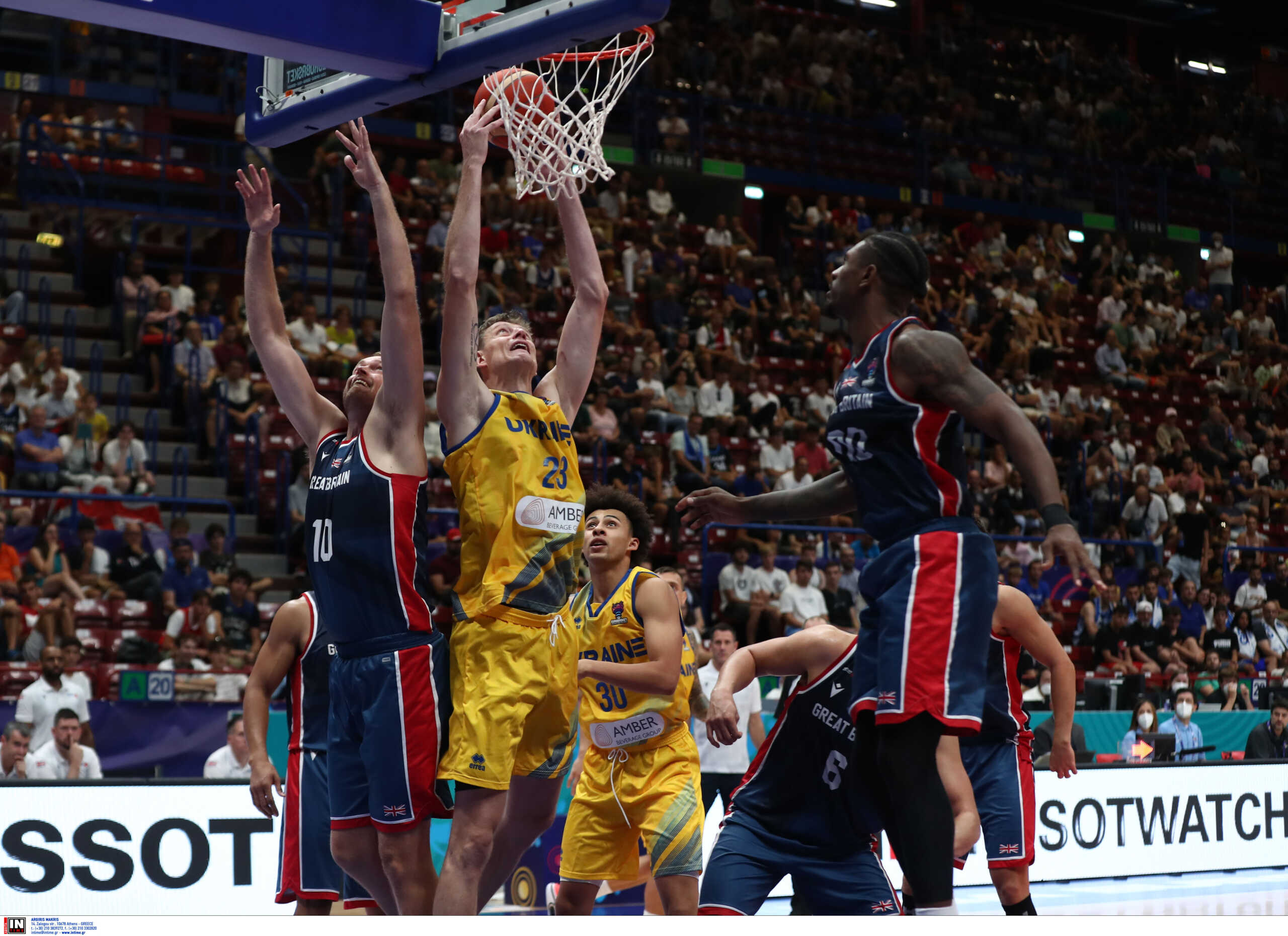 Eurobasket 2022, Ουκρανία – Μεγάλη Βρετανία 90-61: Ουκρανικό πάρτι στην πρεμιέρα του ομίλου της Εθνικής Ελλάδας μπάσκετ