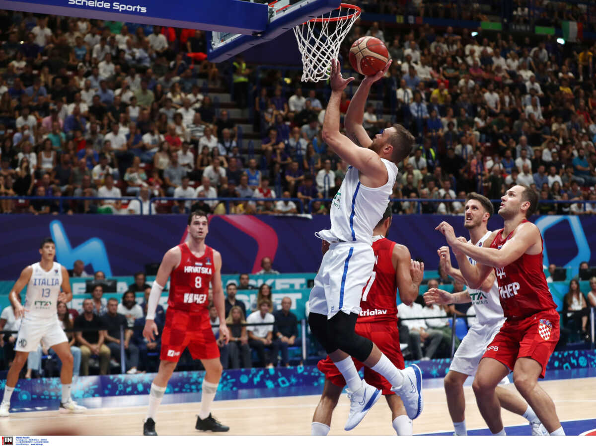Eurobasket 2022, Ιταλία – Κροατία 81-76: Ανατροπή για τους Ιταλούς με μπροστάρη τον Φοντέκιο