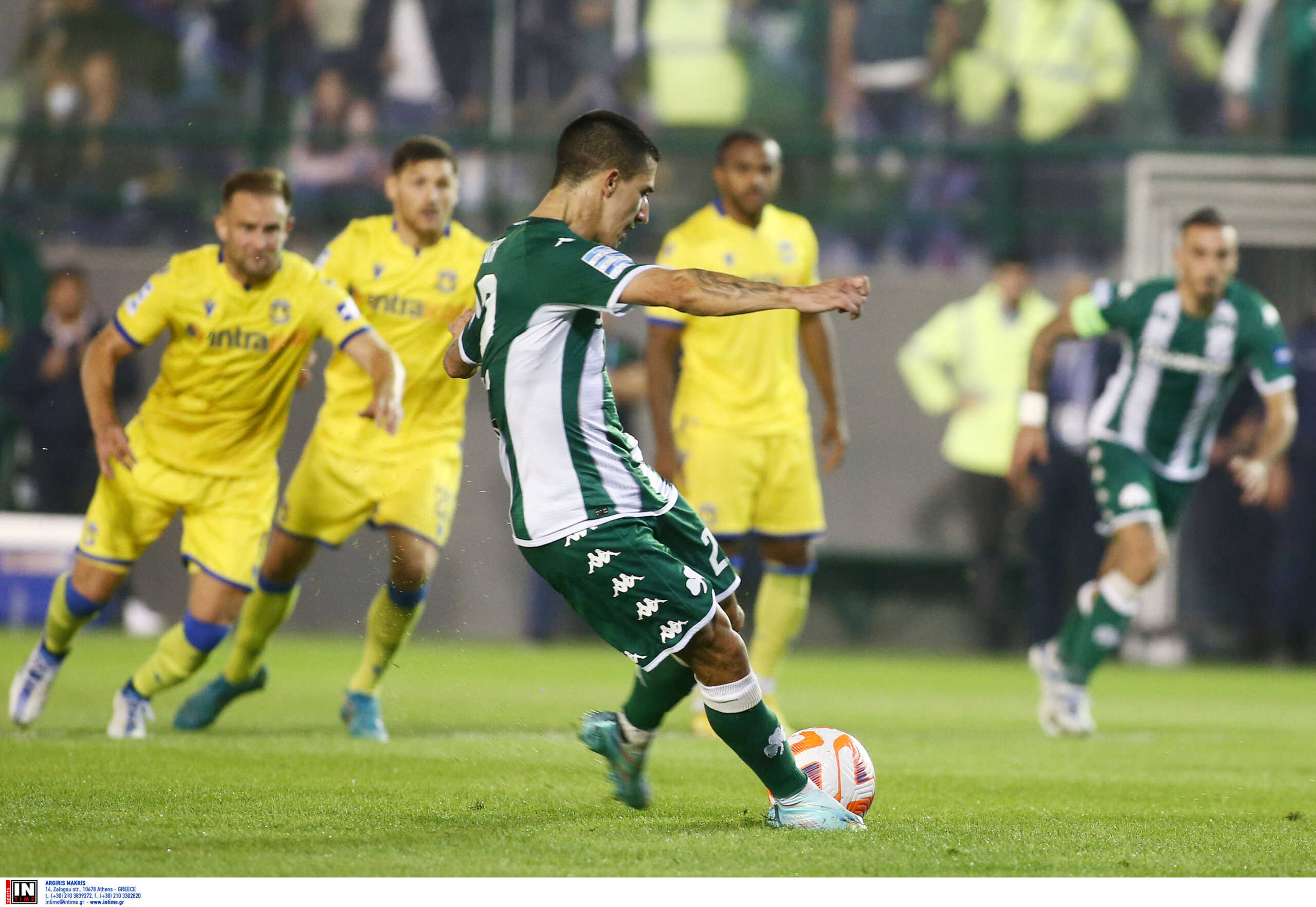 Παναθηναϊκός – Αστέρας Τρίπολης 1-0: Πέναλτι και Αϊτόρ έφεραν το 7/7 στη Super League 1