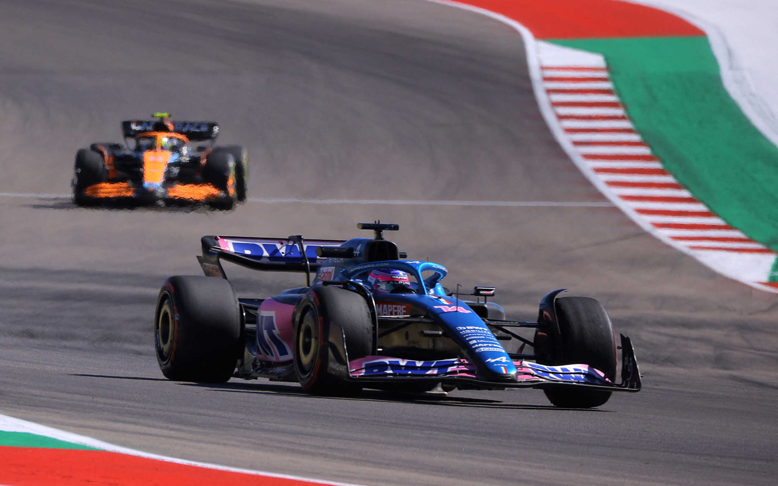 Formula One F1 - United States Grand Prix - Circuit of the Americas, Austin, Texas, U.S. - October 21, 2022 Alpine's Fernando Alonso in action during practice REUTERS