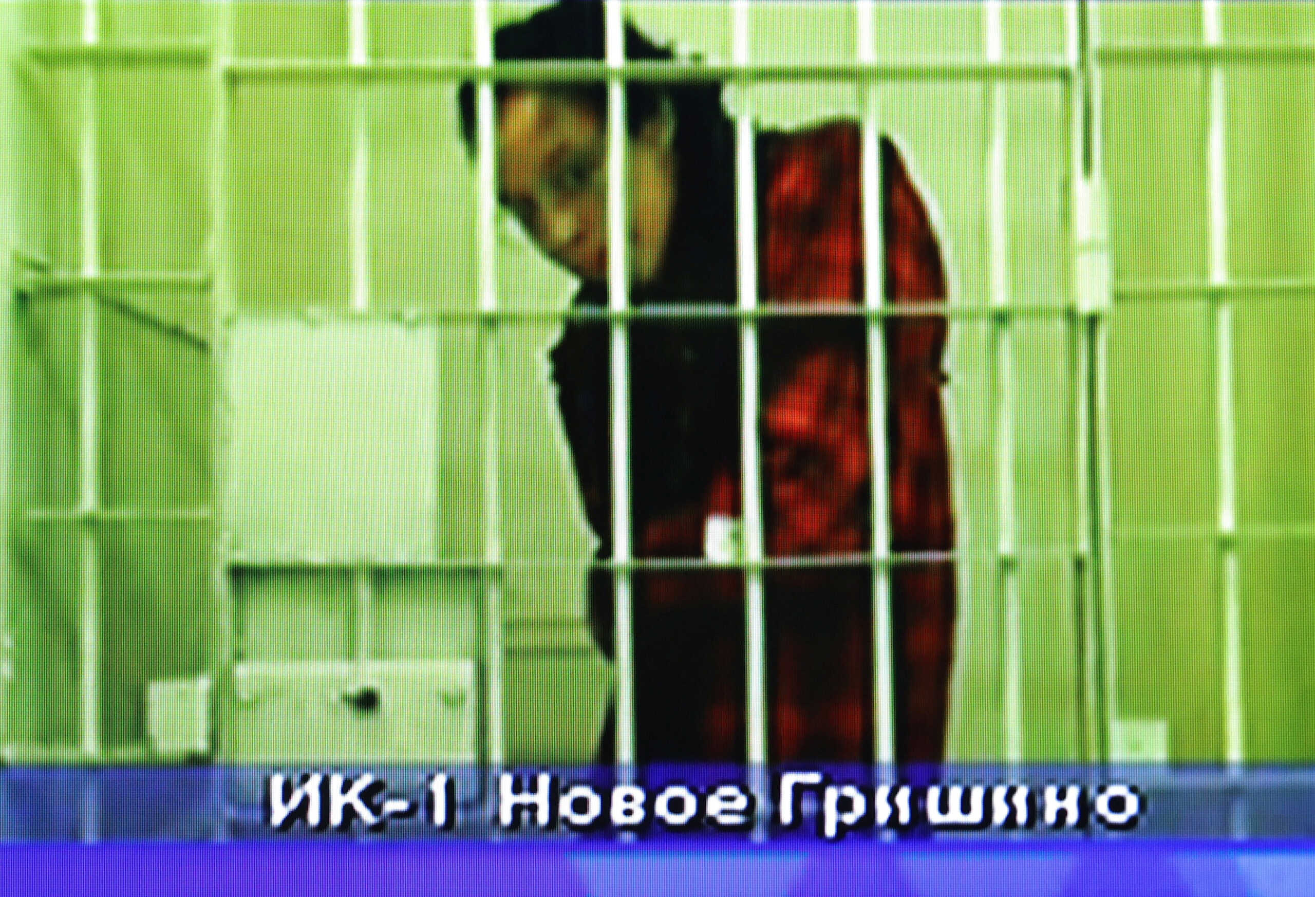 U.S. basketball player Brittney Griner appears on a screen via video link from the detention centre during a court hearing to consider an appeal against her prison sentence, in Krasnogorsk, Moscow Region, Russia October 25, 2022. REUTERS