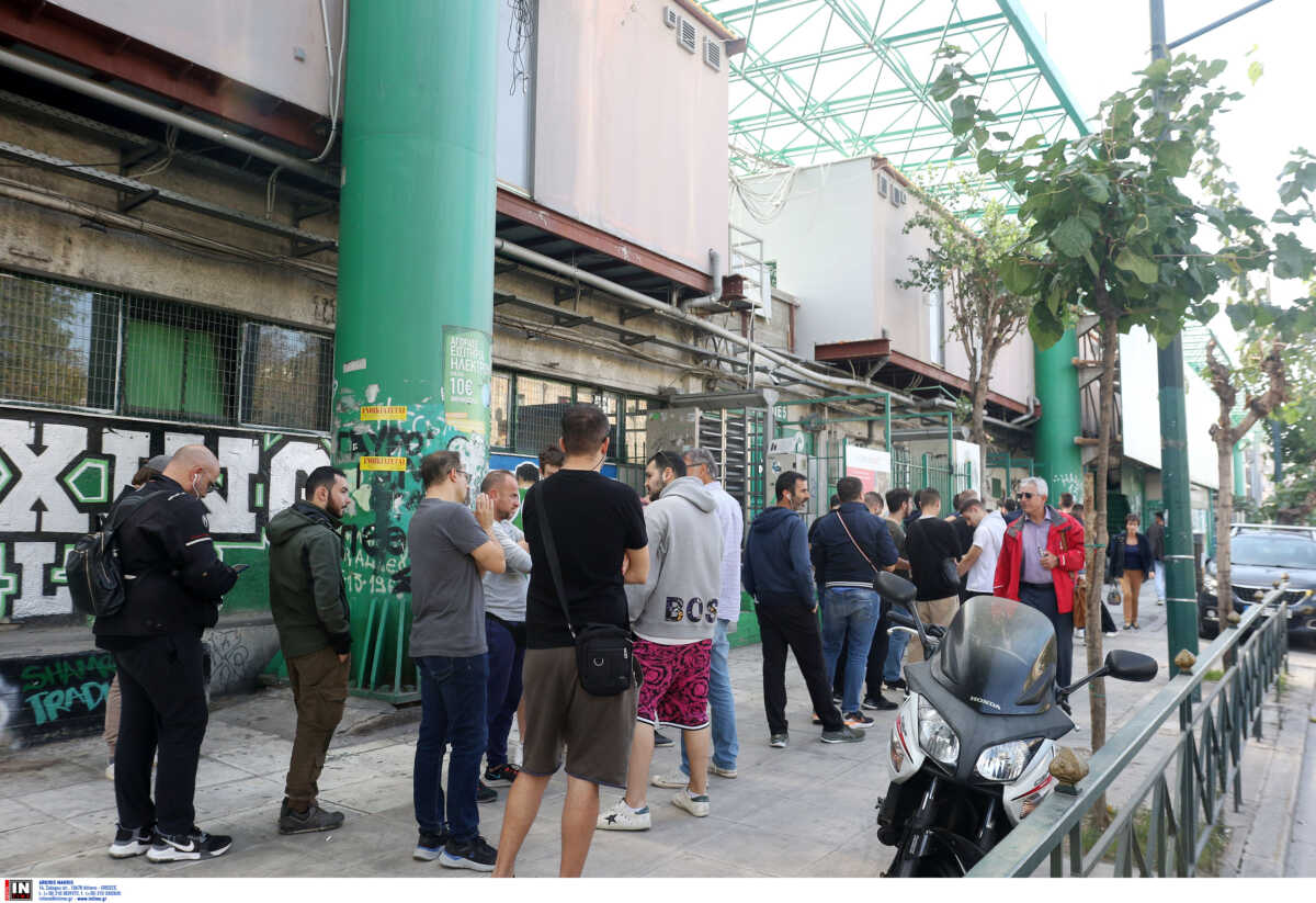 Βόλος – Παναθηναϊκός: Απίστευτη κοσμοσυρροή στη Λεωφόρο  για ένα εισιτήριο