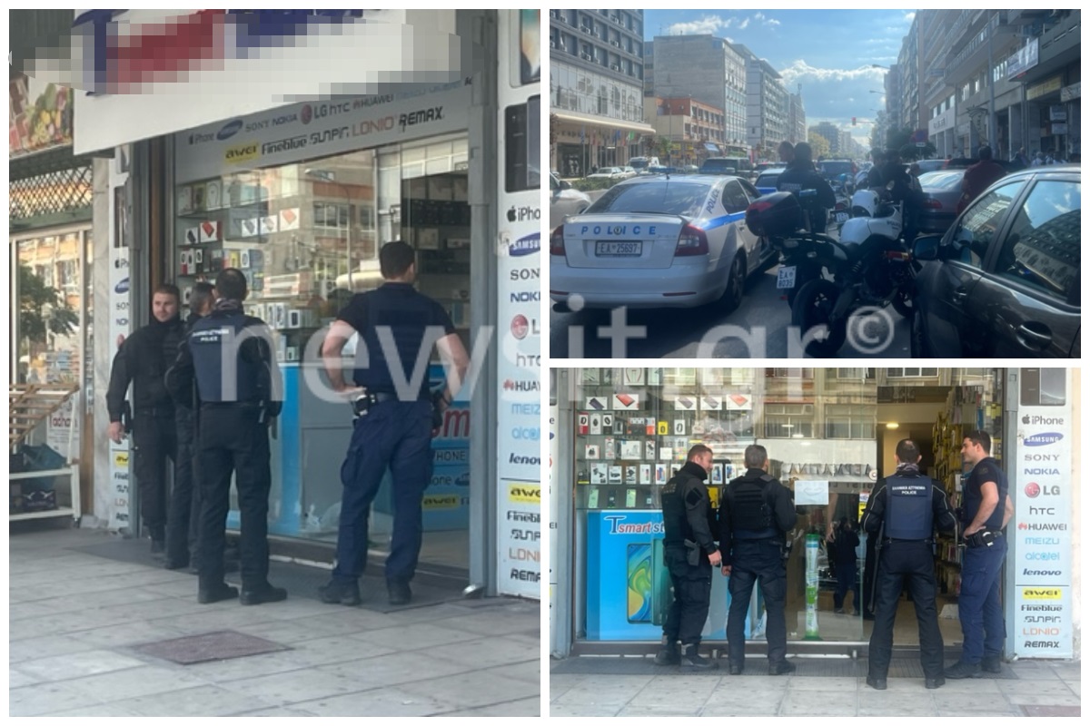 Ληστεία στη Θεσσαλονίκη: «Μπήκαν ως αστυνομικοί στο κατάστημα» – Ο ιδιοκτήτης εξηγεί πώς ταμπουρώθηκαν οι ληστές στο μαγαζί του