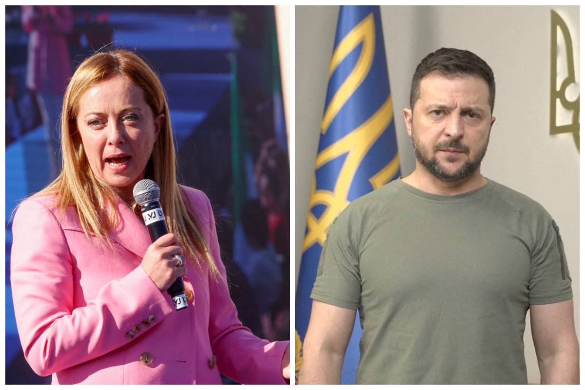 Ο Βολοντίμιρ Ζελένσκι κάλεσε την Τζόρτζια Μελόνι στο Κίεβο