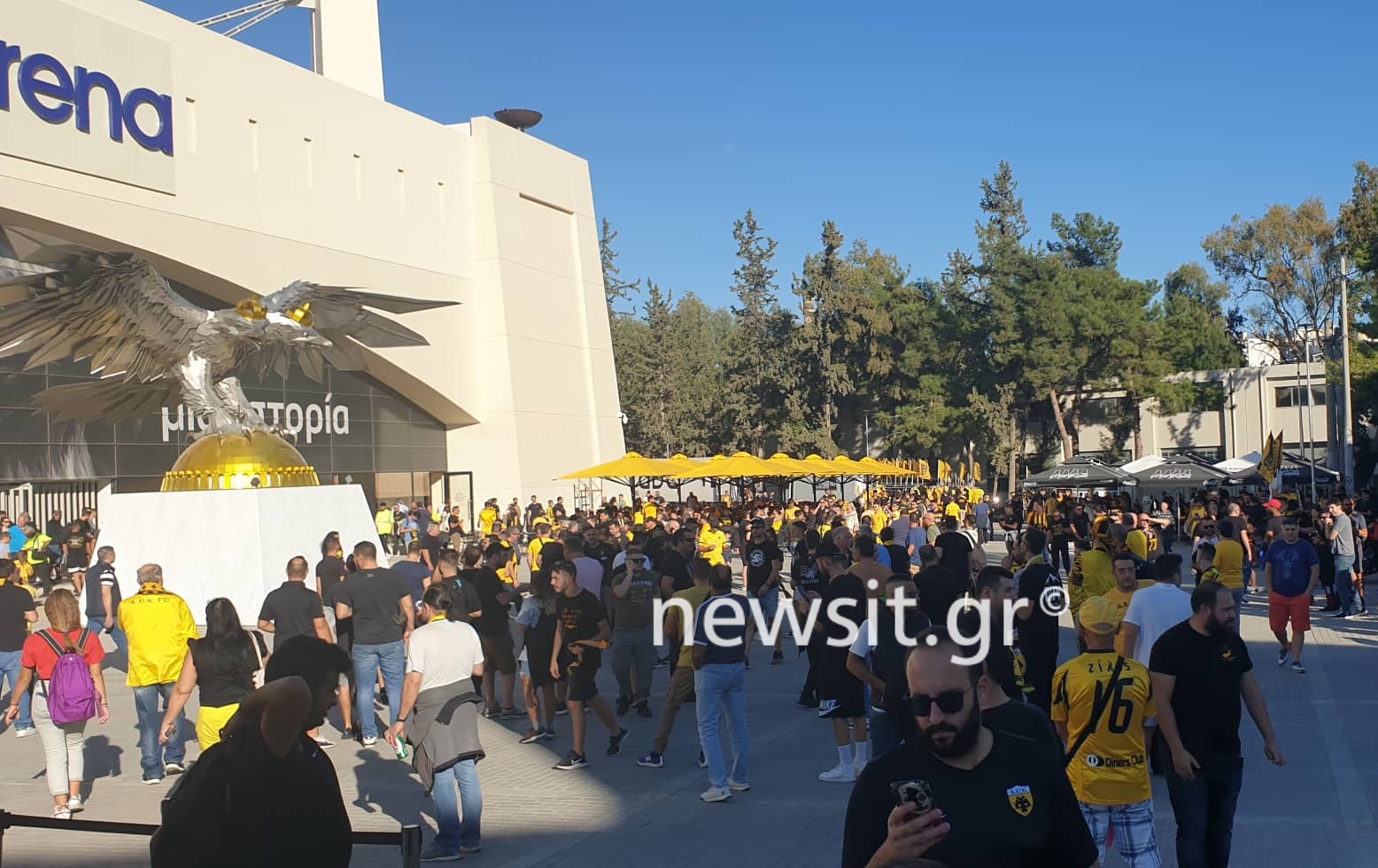 ΑΕΚ – Ιωνικός: Κοσμοσυρροή από νωρίς στην OPAP Arena