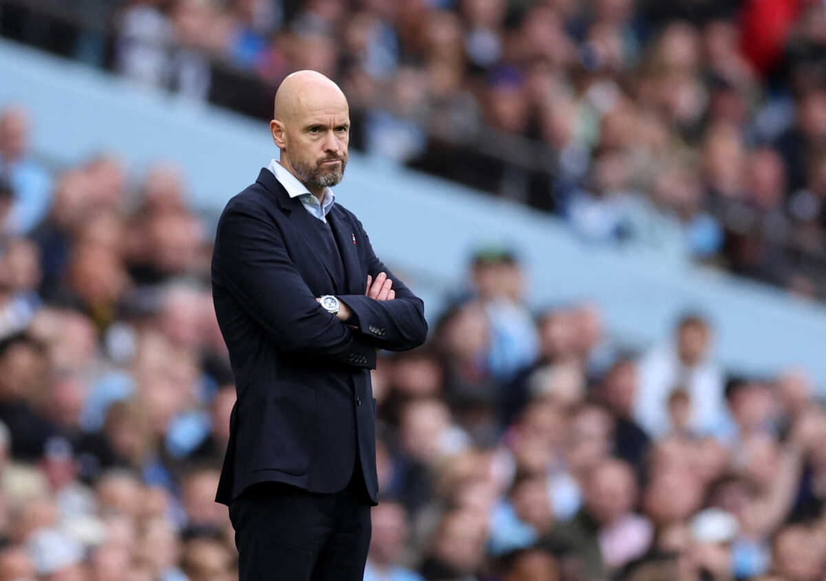 Soccer Football - Premier League - Manchester City v Manchester United - Etihad Stadium, Manchester, Britain - October 2, 2022 Manchester United manager Erik ten Hag Action Images via Reuters