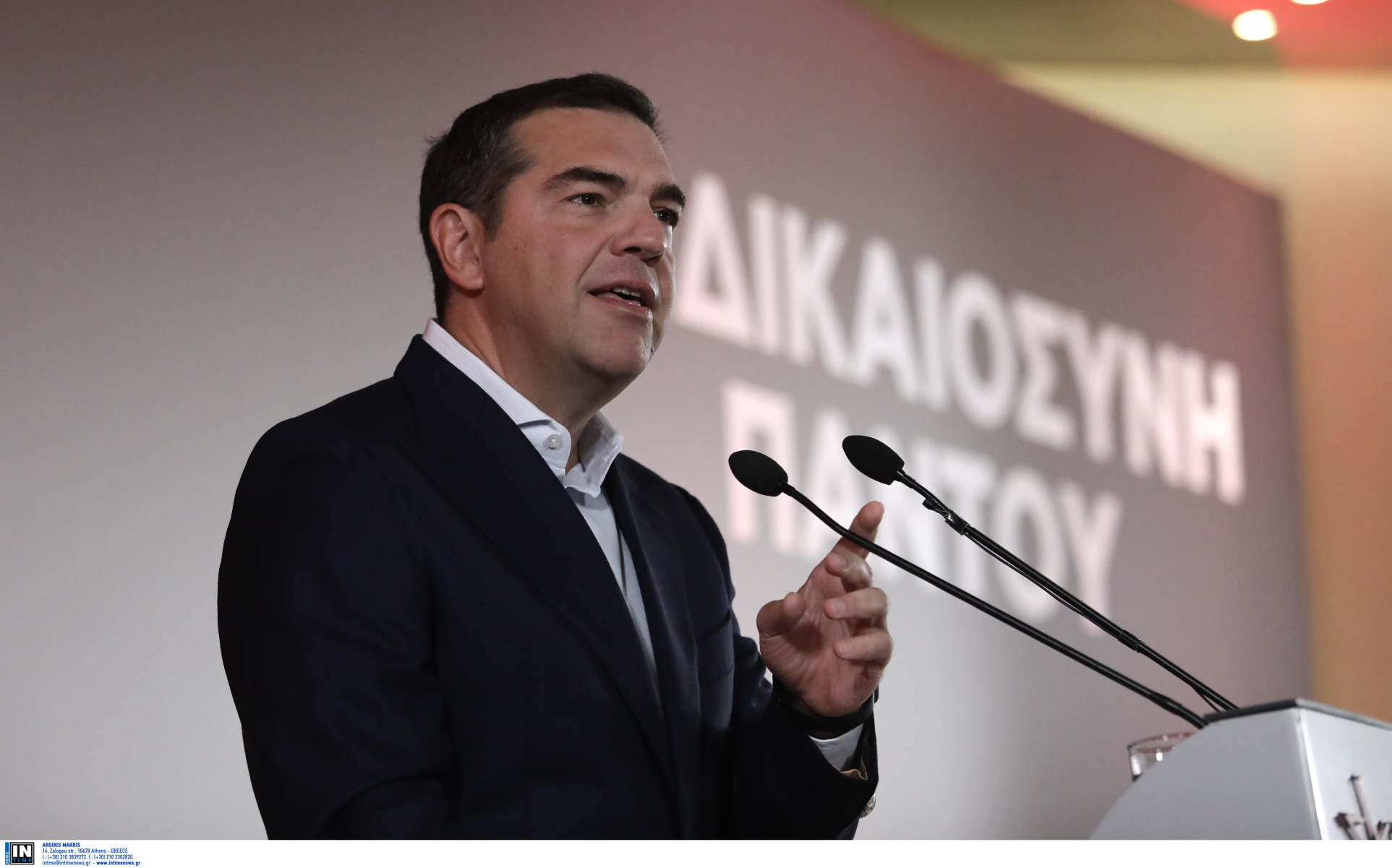 Ο Αλέξης Τσίπρας στη συνεδρίαση της Κεντρικής Επιτροπής του ΣΥΡΙΖΑ – «1οι με απλή αναλογική»