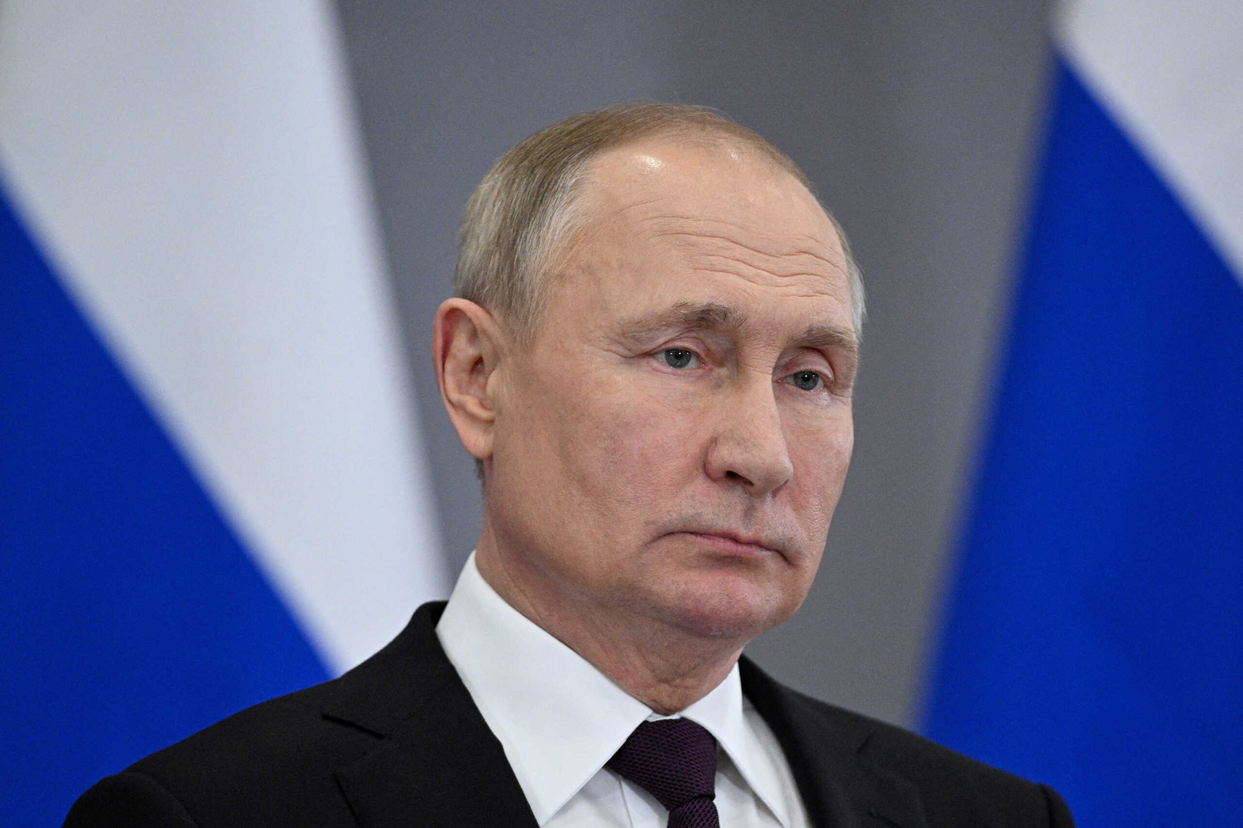 FILE PHOTO: Russian President Vladimir Putin attends a news conference following the Commonwealth of Independent States (CIS) leaders' summit in Astana, Kazakhstan October 14, 2022. Sputnik