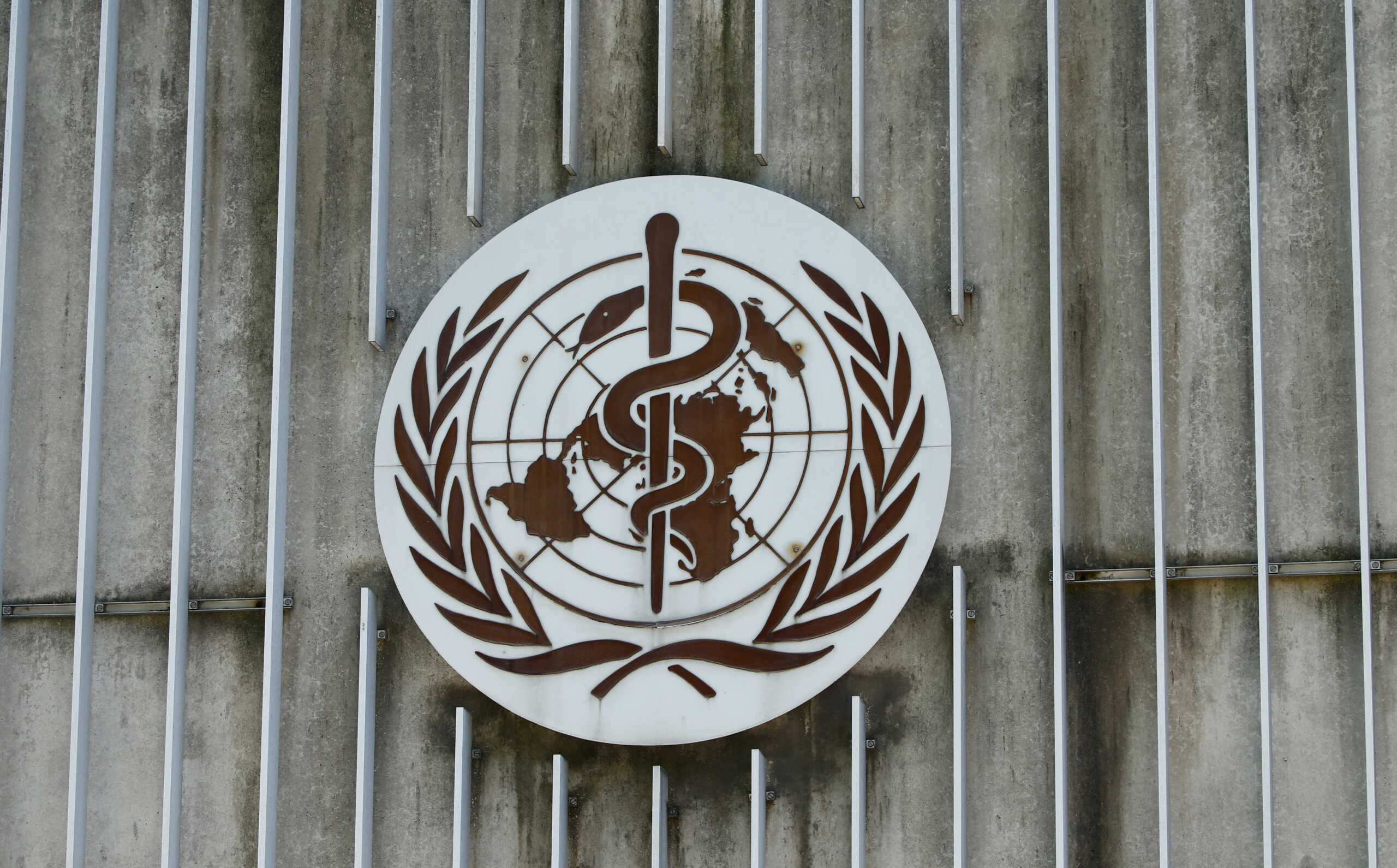 A logo is pictured on the headquarters of the World Health Orgnaization (WHO) in Geneva, Switzerland, June 25, 2020. REUTERS