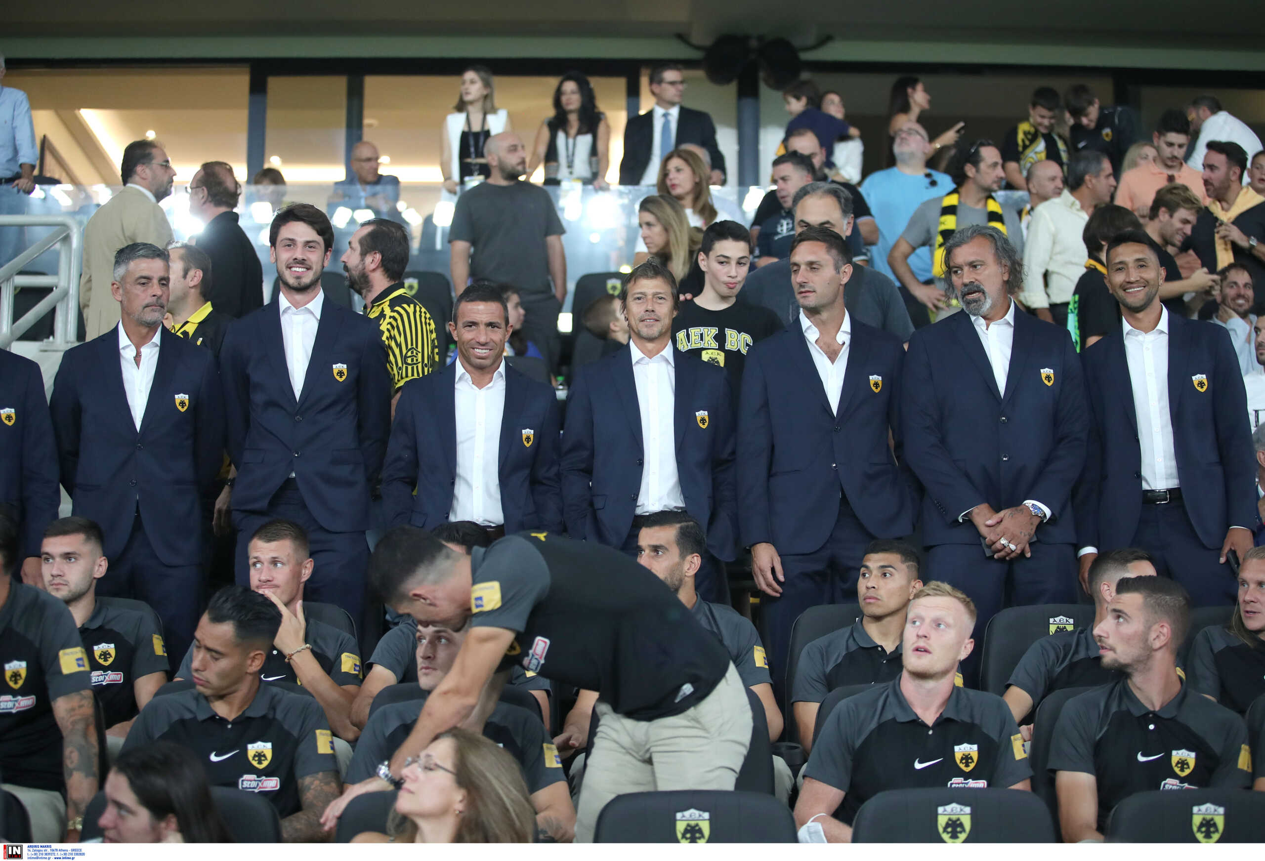 Opap Arena: Τρελάθηκαν Αλμέιδα και παίκτες με το νέο γήπεδο της ΑΕΚ