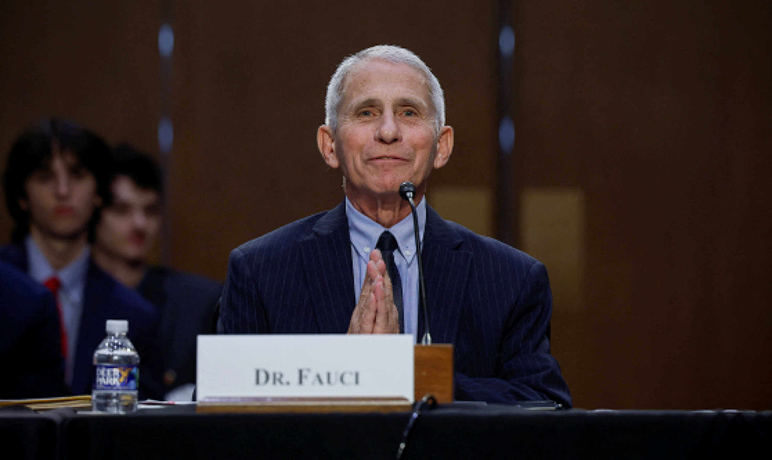 Dr. Anthony Fauci, Director of the National Institute of Allergy and Infectious Diseases, testifies during a Senate Health, Education, Labor, and Pensions Committee hearing on the monkeypox outbreak, in Capitol Hill in Washington, U.S., September 14, 2022.