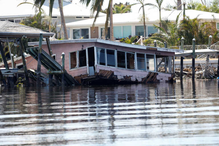 ΗΠΑ: 62 οι επίσημα επιβεβαιωμένοι νεκροί από τον τυφώνα Ίαν – Από τους ισχυρότερους στην ιστορία των ΗΠΑ