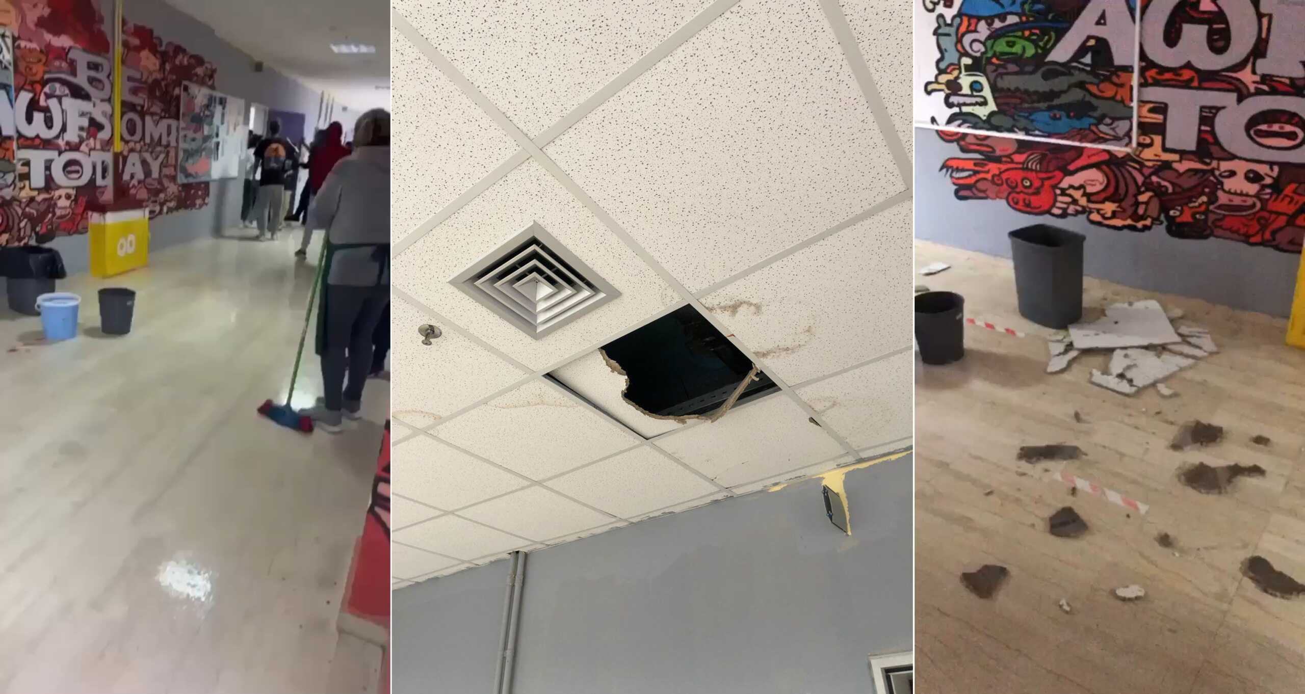 Ηγουμενίτσα: Έπεσαν τμήματα της οροφής σε λύκειο