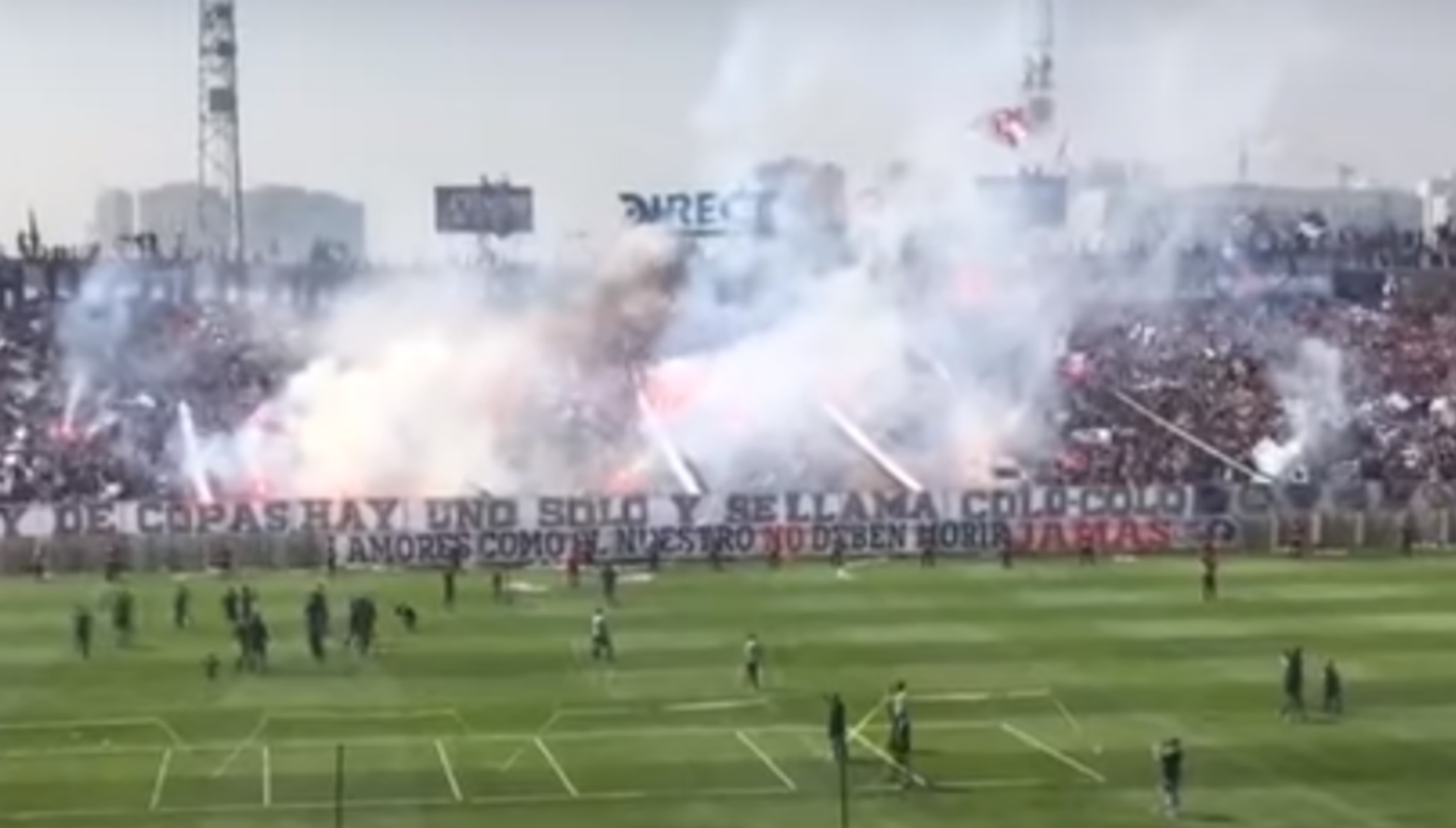 Κατέρρευσε εξέδρα σε κατάμεστο γήπεδο στη Χιλή τραυματίζοντας 14 ανθρώπους