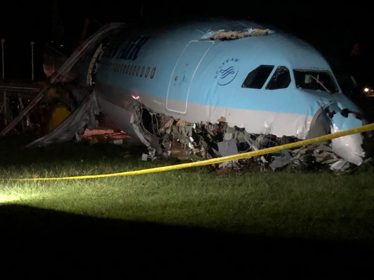 Φιλιππίνες: Αεροσκάφος της Korean Air βγήκε εκτός αεροδιαδρόμου – Σώοι όλοι οι επιβάτες