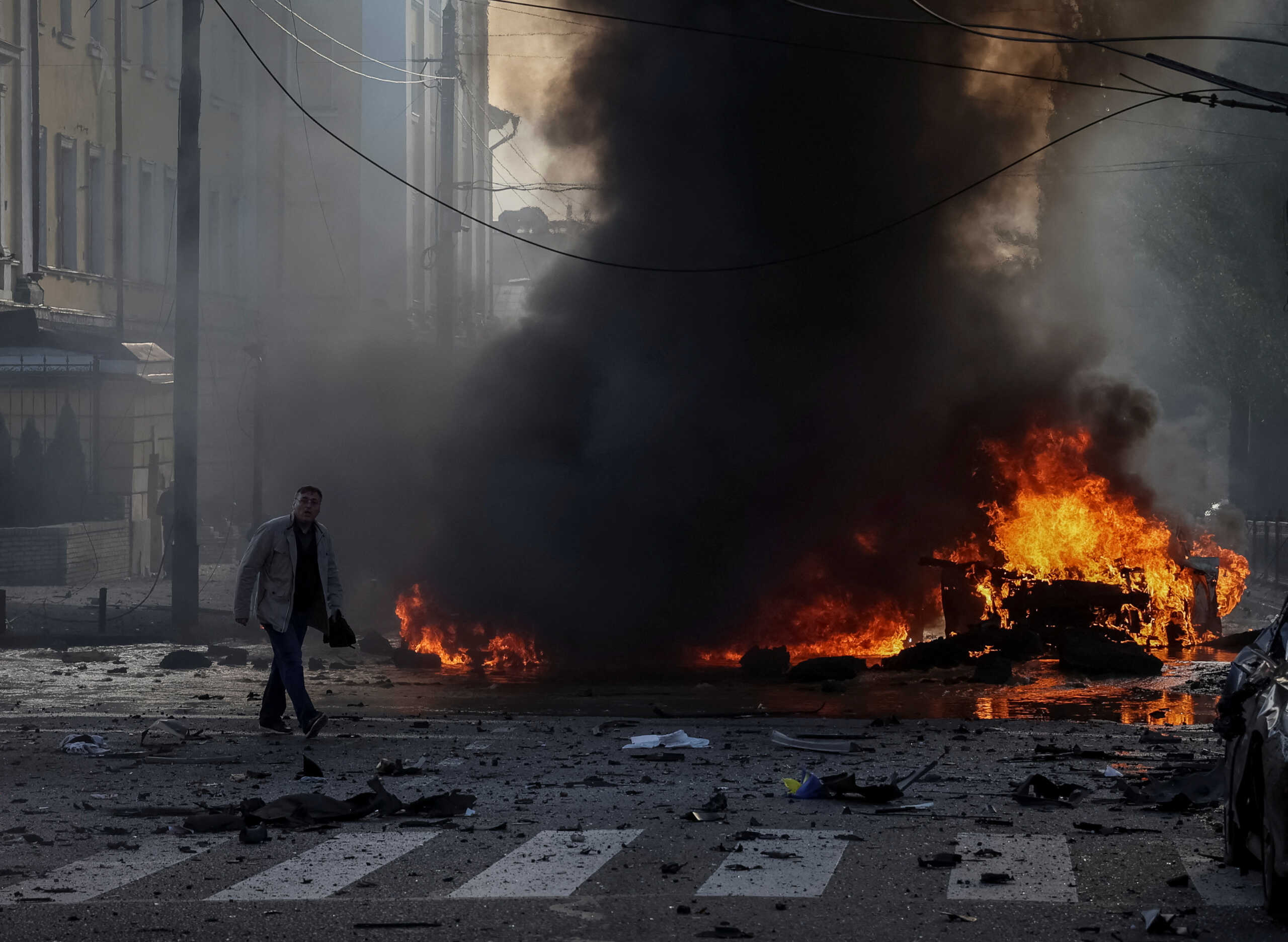 Ουκρανία: Σειρήνες ηχούν ξανά στο Κίεβο προειδοποιώντας για αεροπορικό βομβαρδισμό