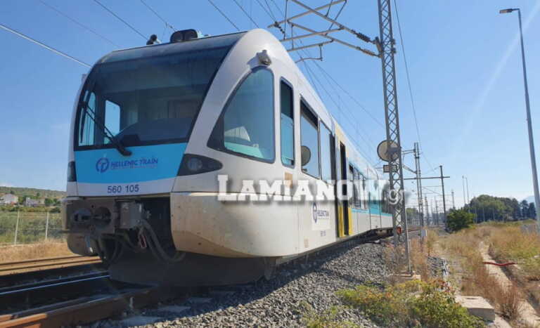 Λαμία: Εκτροχιασμός τρένου στο Λιανοκλάδι