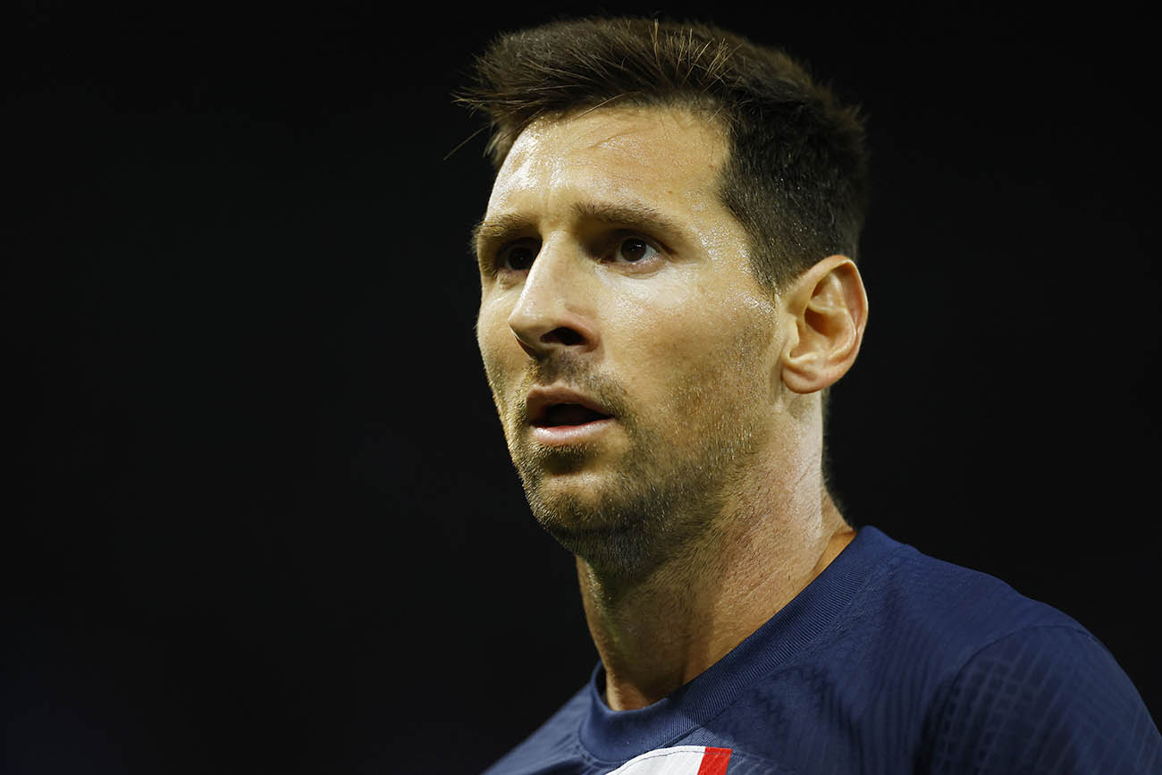 Soccer Football - Ligue 1 - Paris St Germain v AS Monaco - Parc des Princes, Paris, France - August 28, 2022
Paris St Germain's Lionel Messi during the match REUTERS