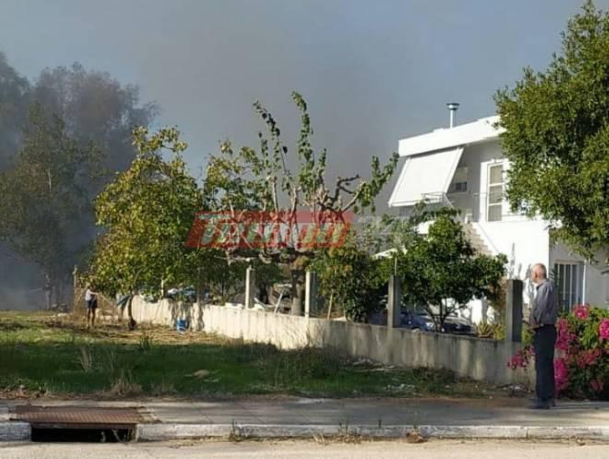 Φωτιά στον Λάππα Αχαΐας – Ξέσπασε στα όρια του χωριού