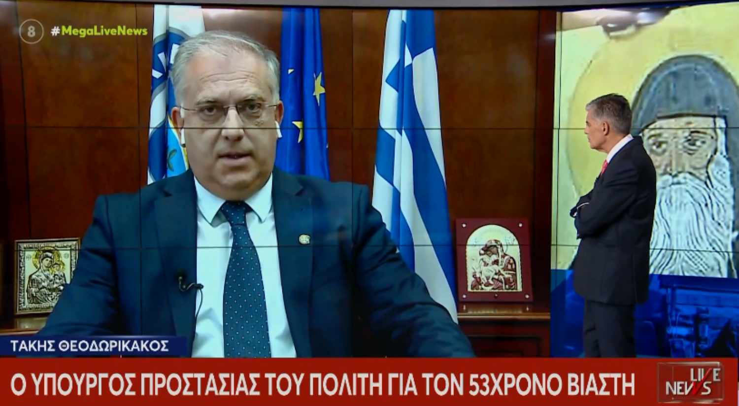 Τάκης Θεοδωρικάκος στο Live News: Τέρας ο 53χρονος στον Κολωνό – Θα αποδοθούν όλοι στη δικαιοσύνη
